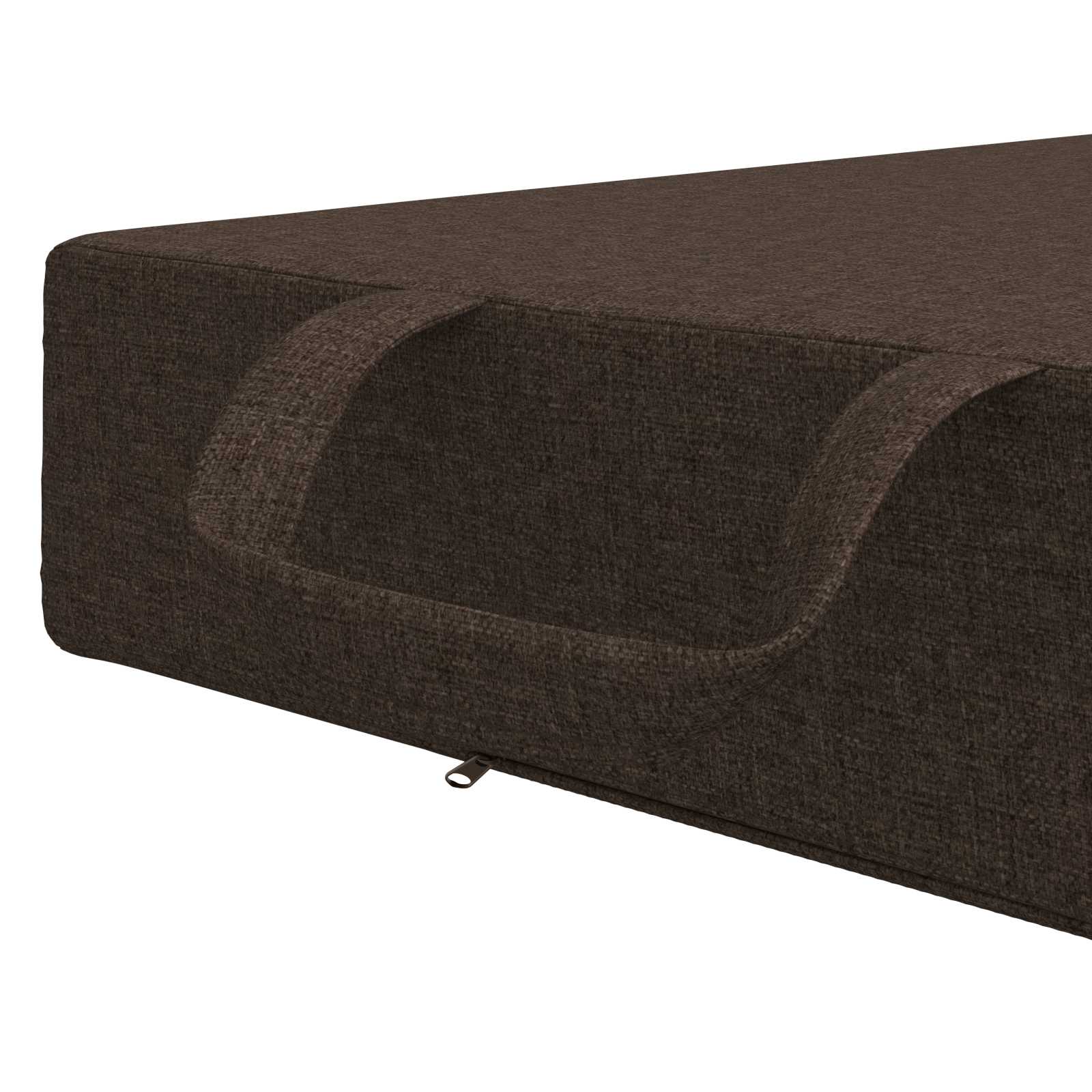 Sofa na razvlačenje 90 x 63 x 45 cm Sivosmeđa