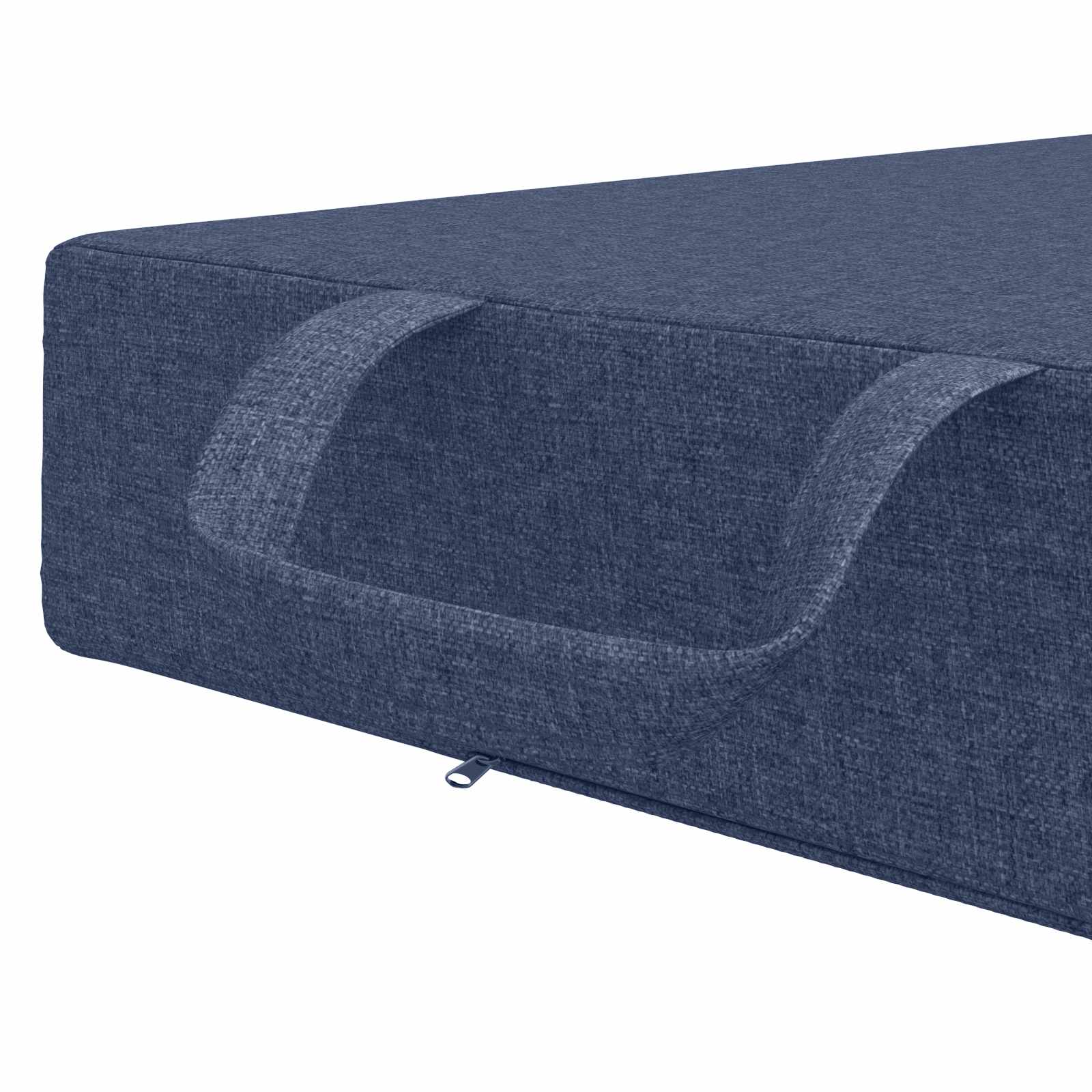 Sofa na razvlačenje 90 x 63 x 45 cm Plava