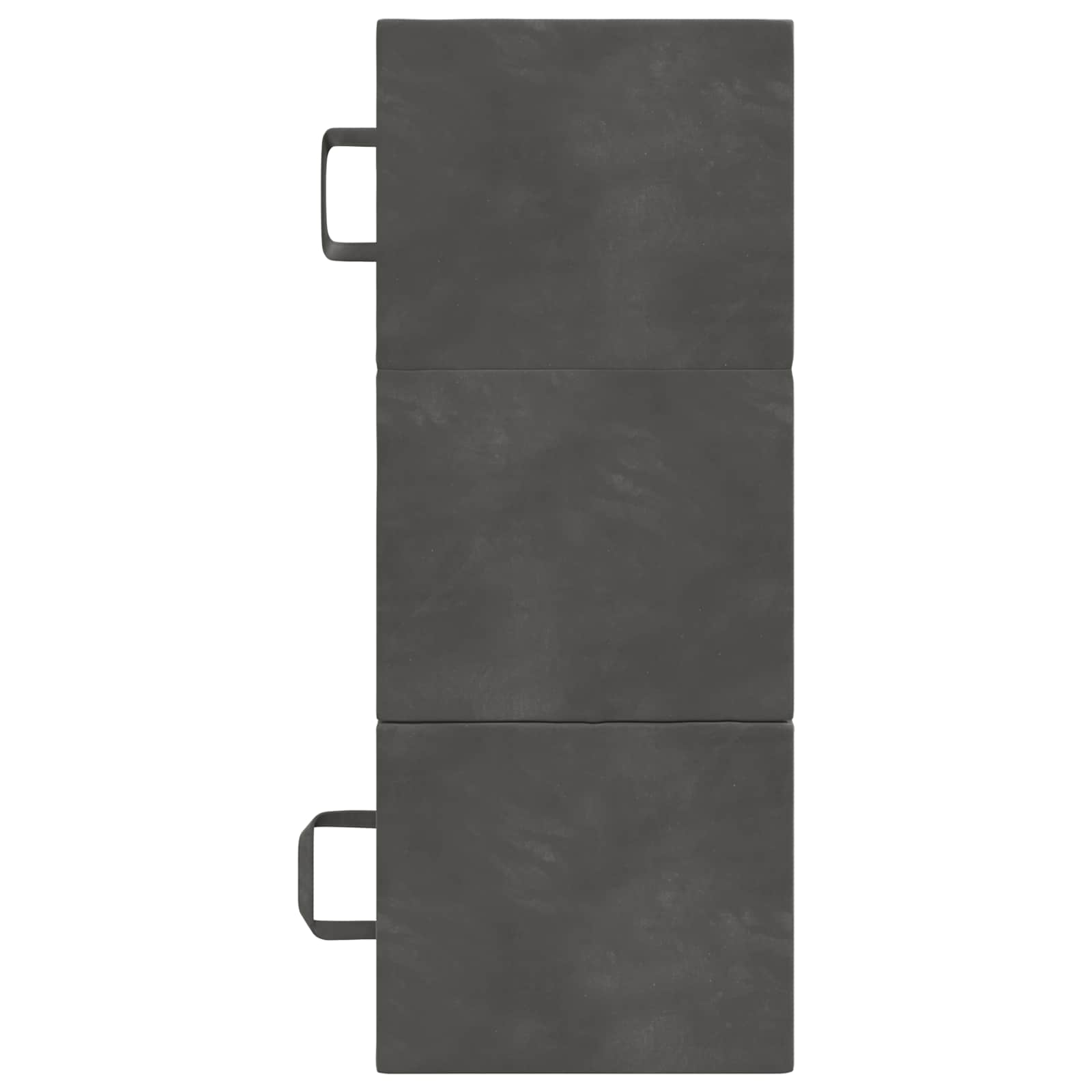 Sofa na razvlačenje 90 x 63 x 45 cm Tamnosiva