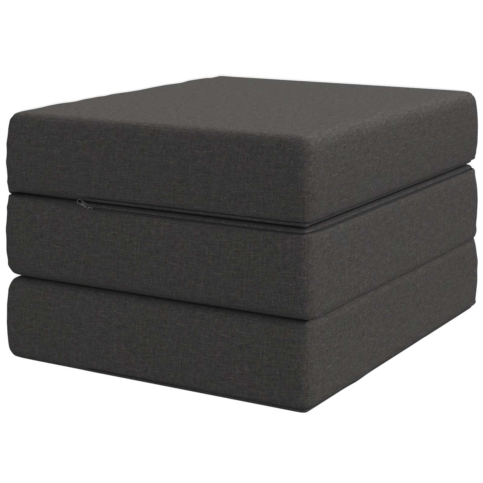Sofa na razvlačenje 75 x 67 x 45 cm Tamnosiva