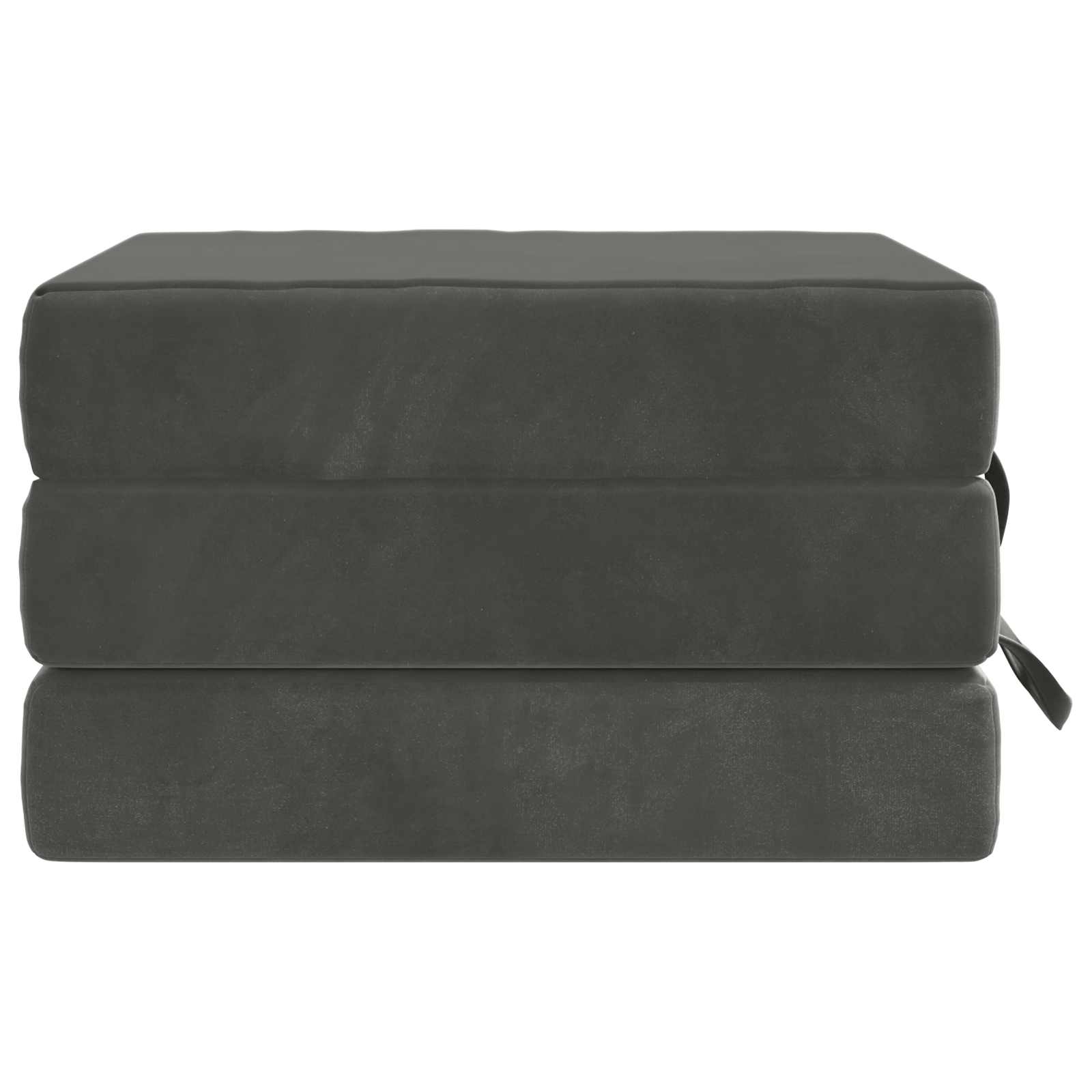 Sofa na razvlačenje 75 x 67 x 45 cm Tamnosiva