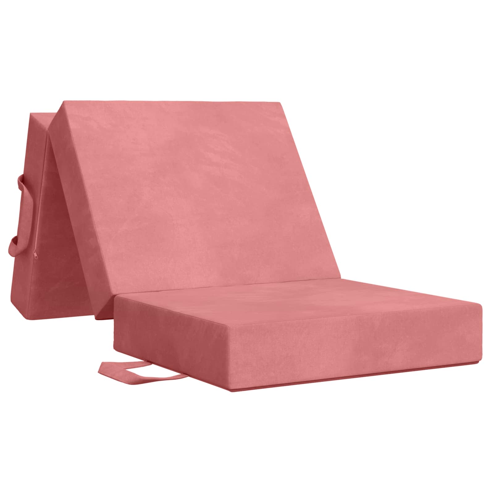 Sofa na razvlačenje 75 x 67 x 45 cm Ružičasta