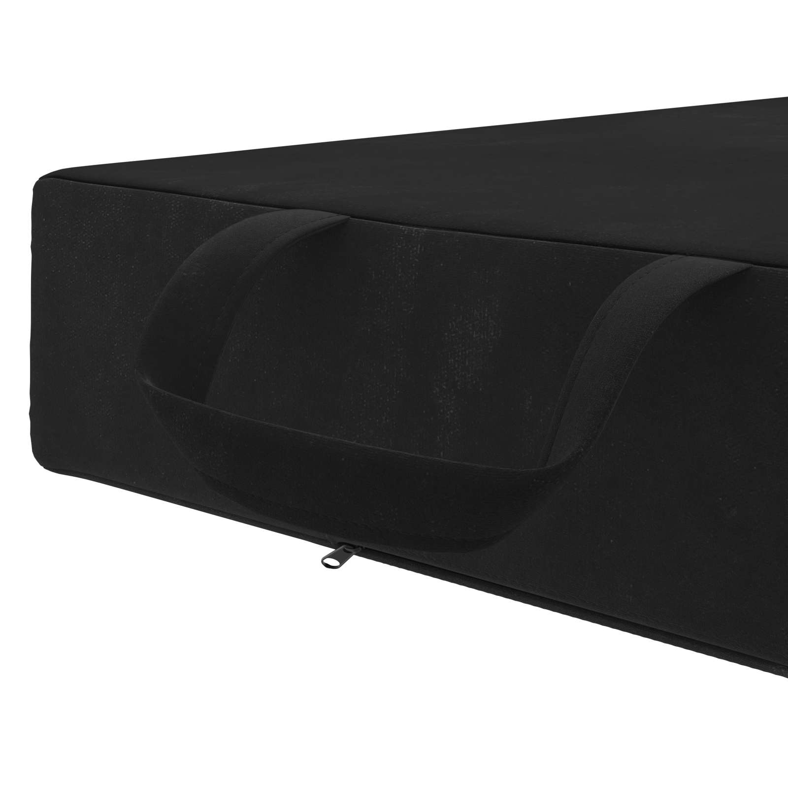 Sofa na razvlačenje 75 x 67 x 45 cm Crna