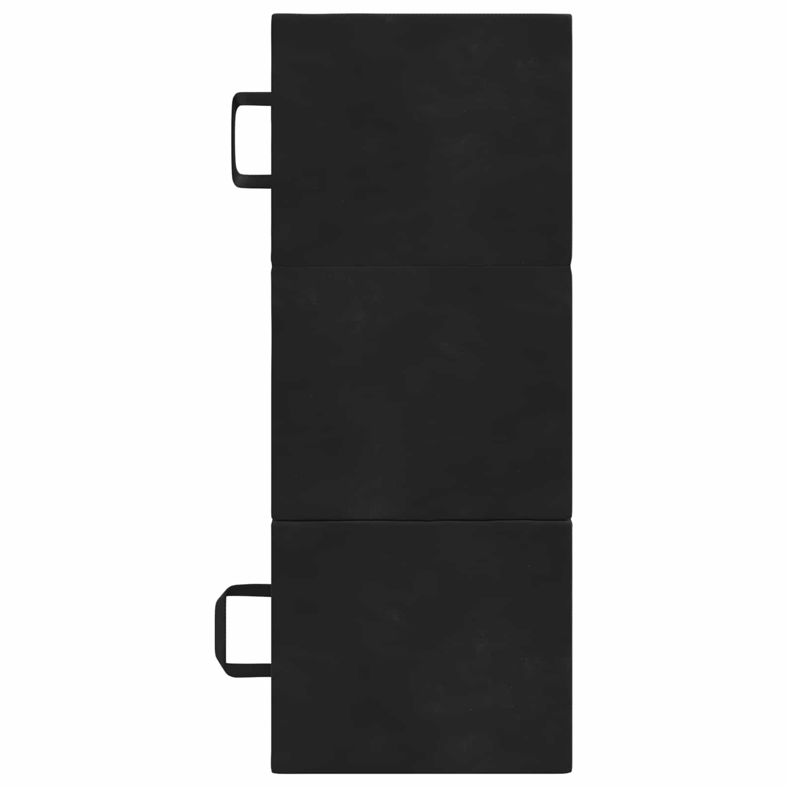 Sofa na razvlačenje 75 x 67 x 45 cm Crna