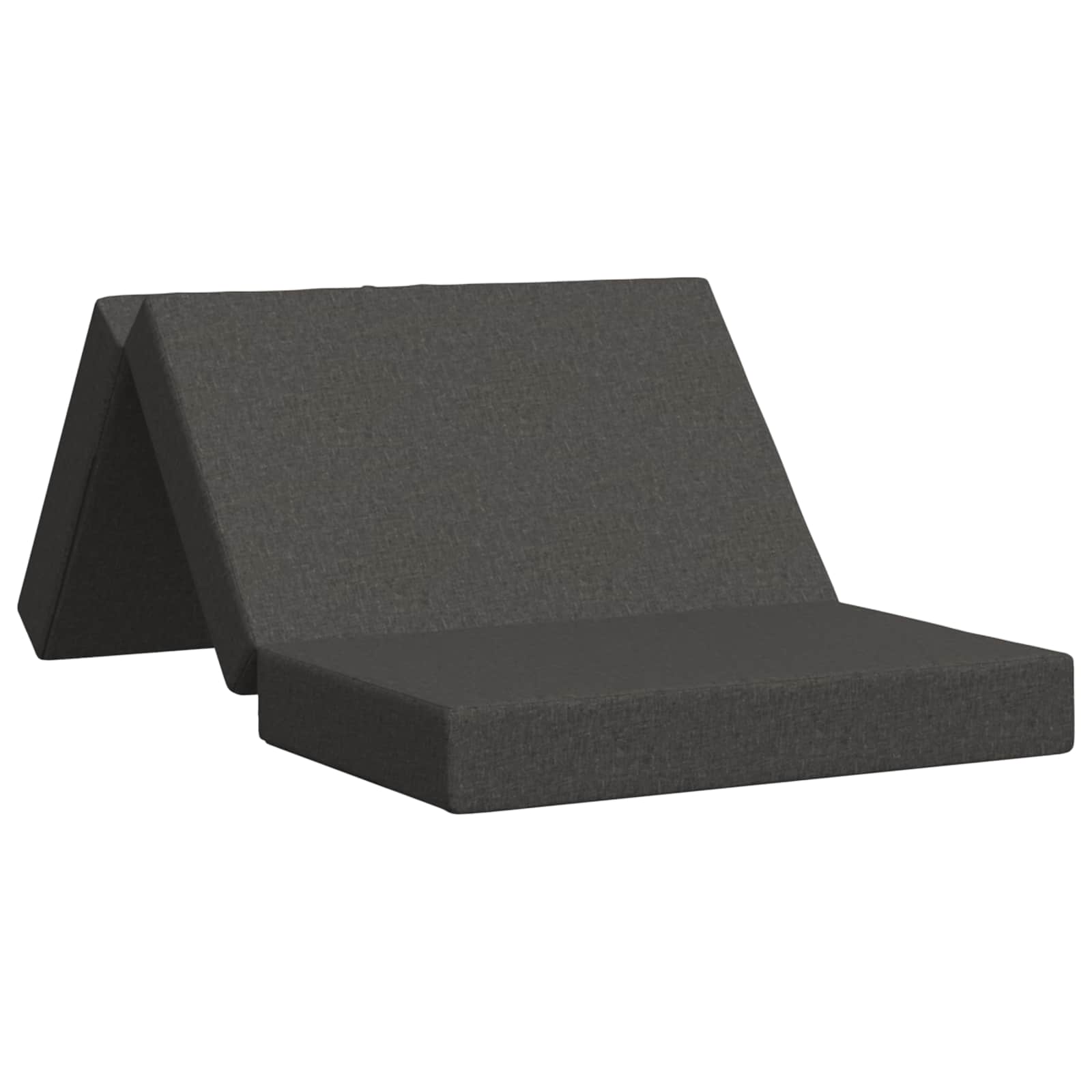 Sofa na razvlačenje 80 x 67 x 45 cm Tamnosiva