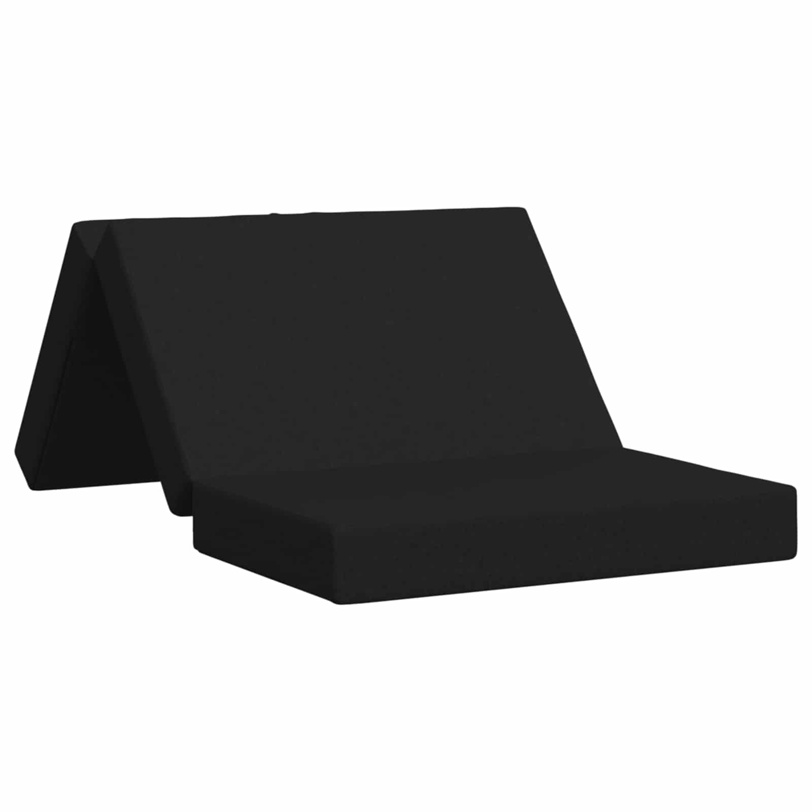 Sofa na razvlačenje 80 x 67 x 45 cm Crna