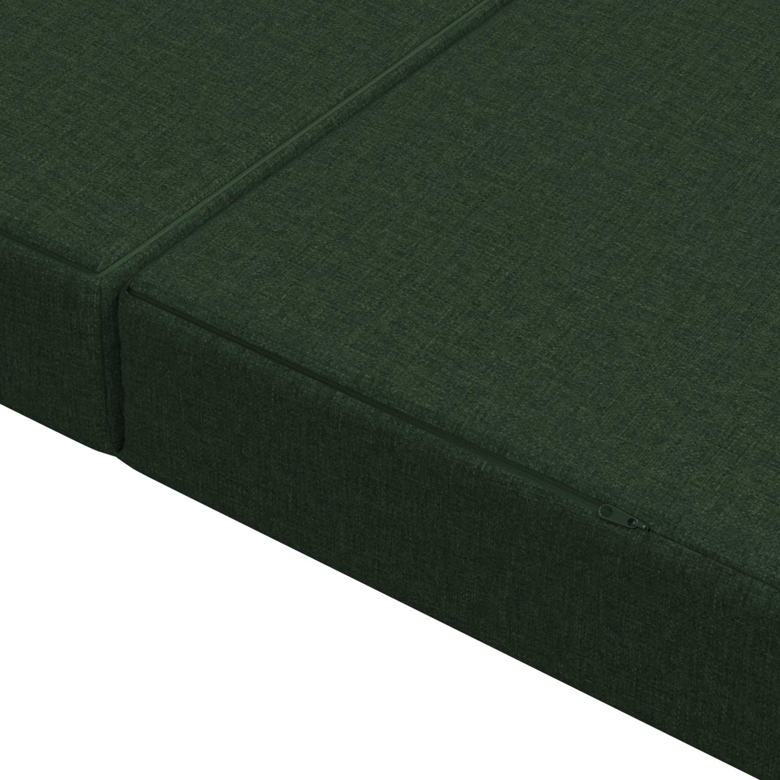 Sofa na razvlačenje 80 x 67 x 45 cm Tamnozelena