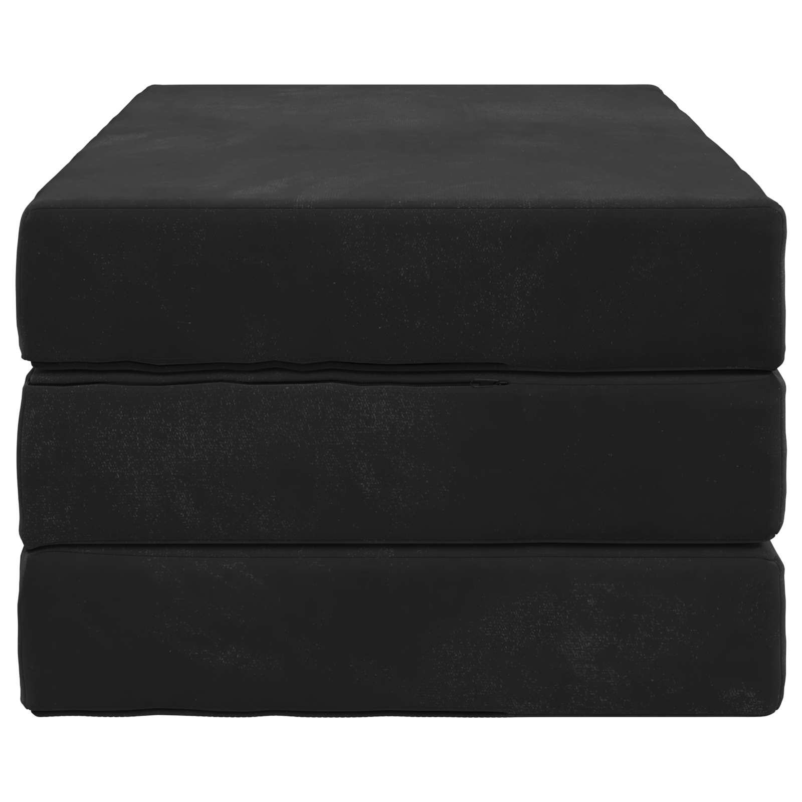 Sofa na razvlačenje 80 x 67 x 45 cm Crna