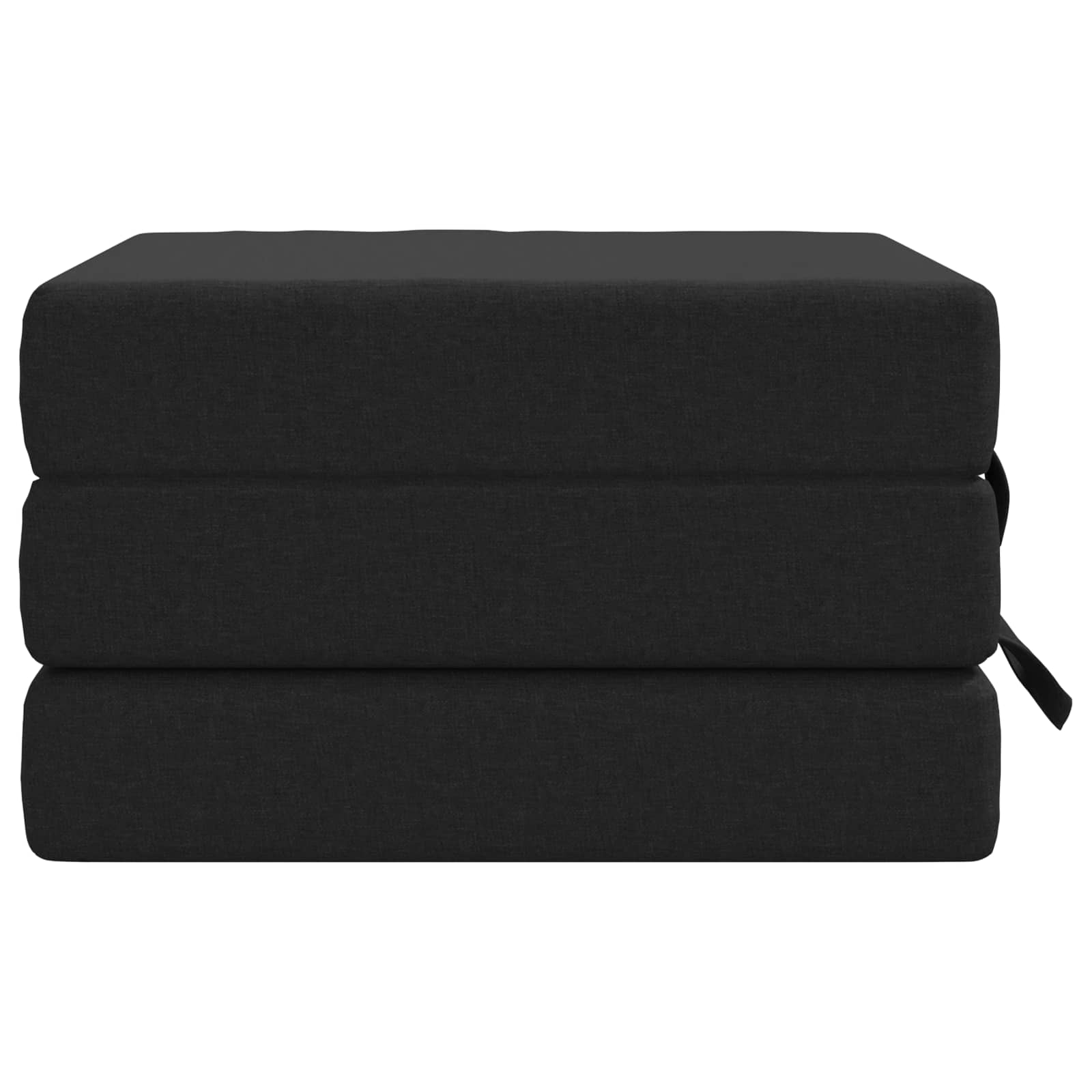 Sofa na razvlačenje 90 x 67 x 45 cm Crna