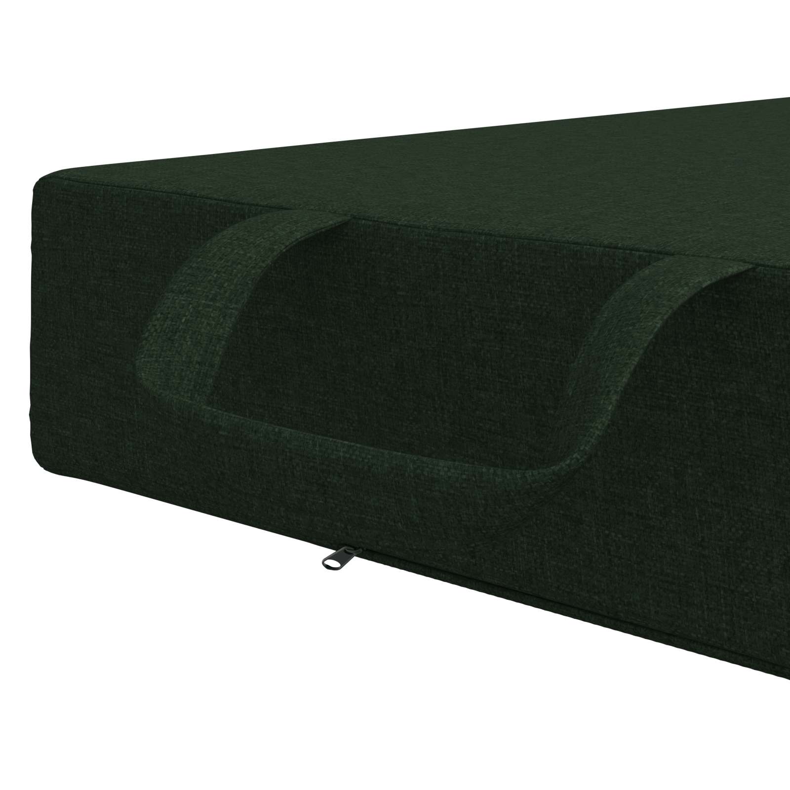 Sofa na razvlačenje 90 x 67 x 45 cm Tamnozelena