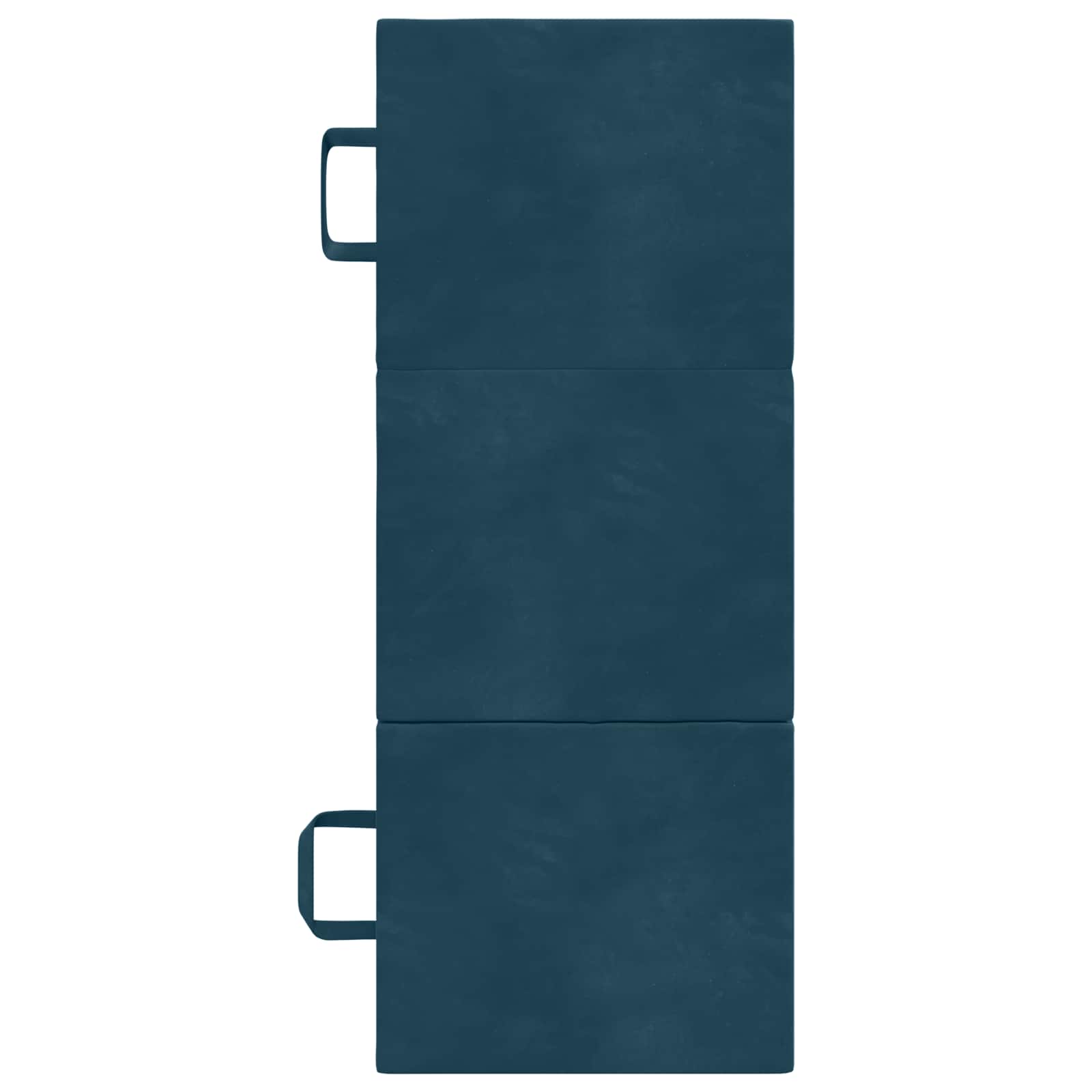 Sofa na razvlačenje 90 x 67 x 45 cm Plava