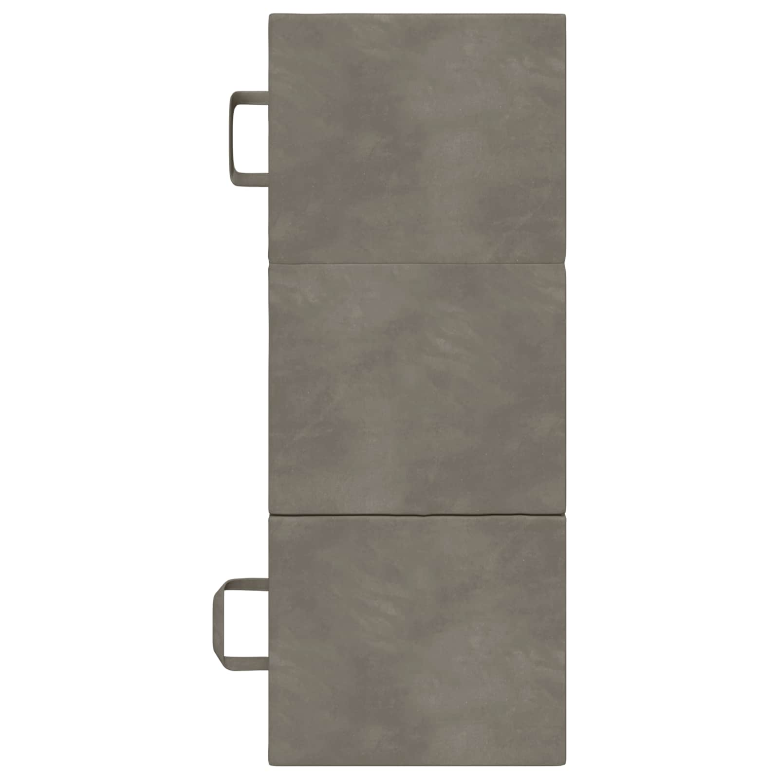 Sofa na razvlačenje 90 x 67 x 45 cm Svjetlosiva