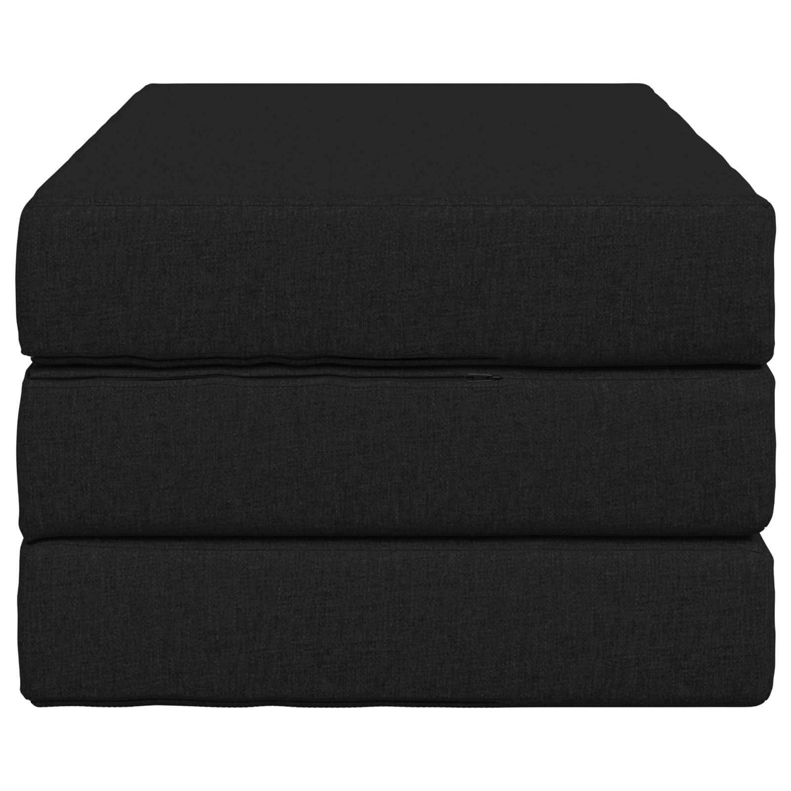 Sofa na razvlačenje 100 x 67 x 45 cm Crna