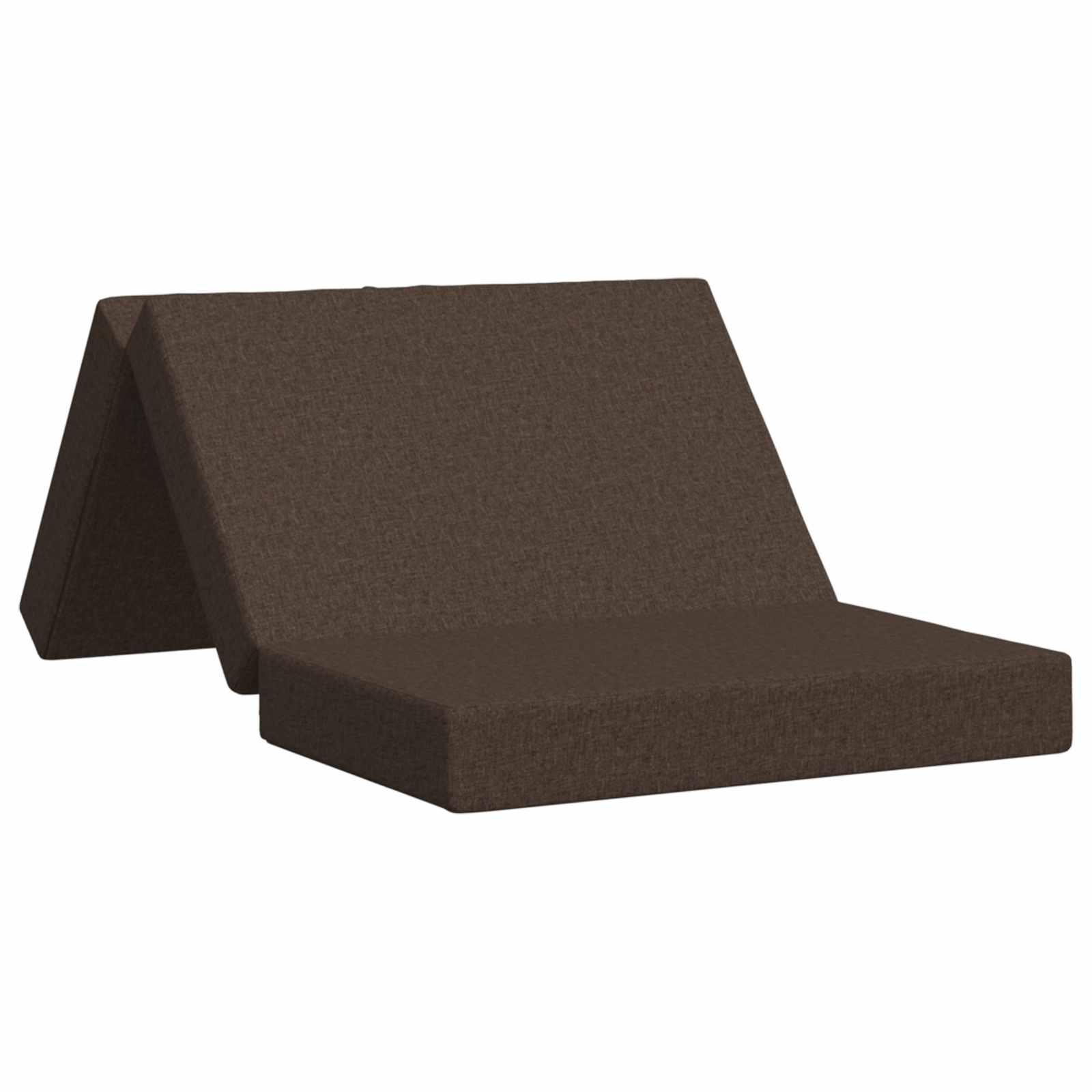 Sofa na razvlačenje 100 x 67 x 45 cm Sivosmeđa