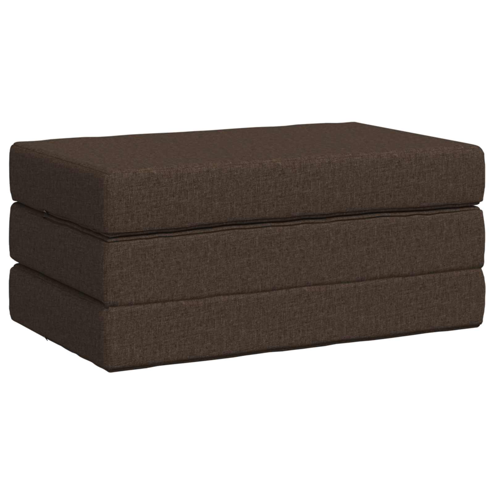Sofa na razvlačenje 100 x 67 x 45 cm Sivosmeđa