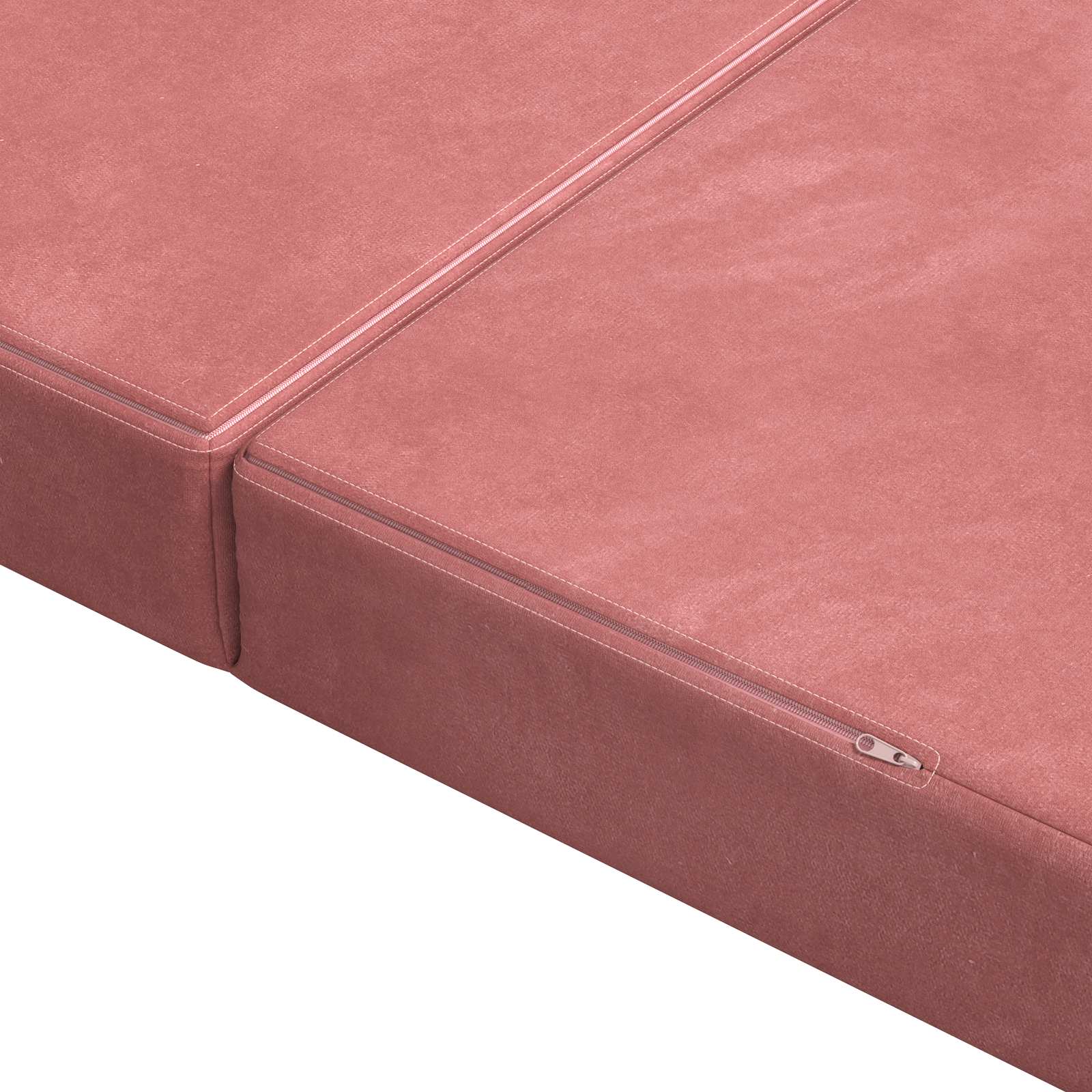 Sofa na razvlačenje 100 x 67 x 45 cm Ružičasta