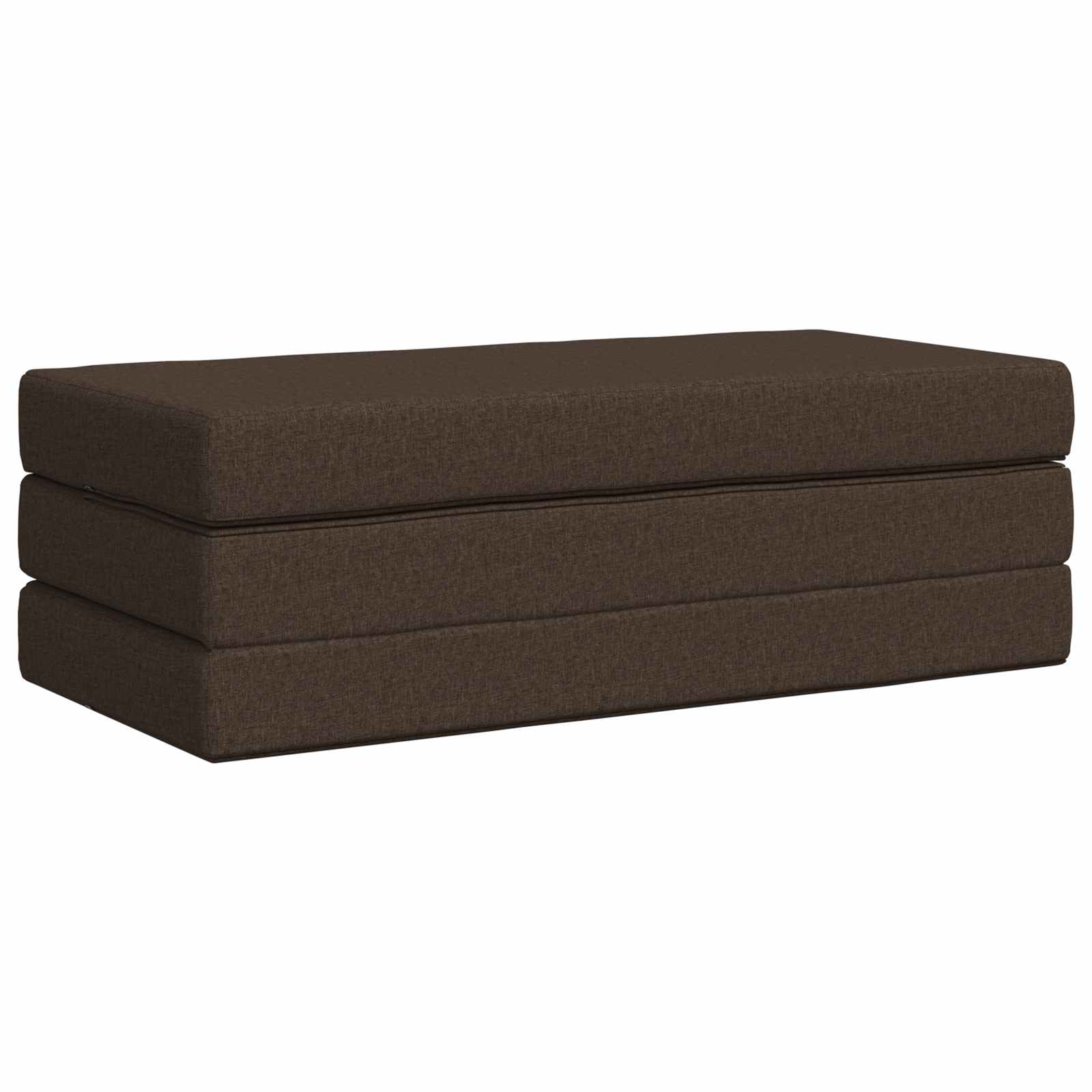 Sofa na razvlačenje 140 x 67 x 45 cm Sivosmeđa