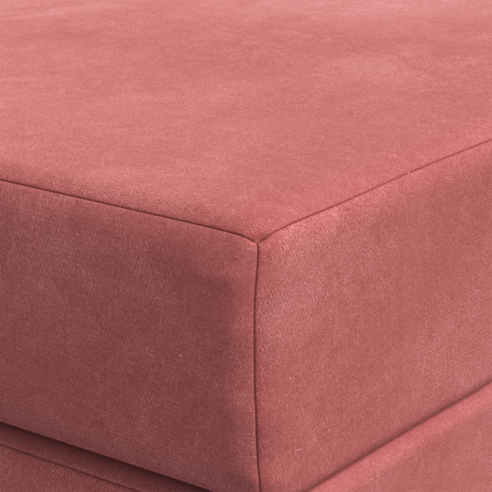 Sofa na razvlačenje 160 x 67 x 45 cm Ružičasta