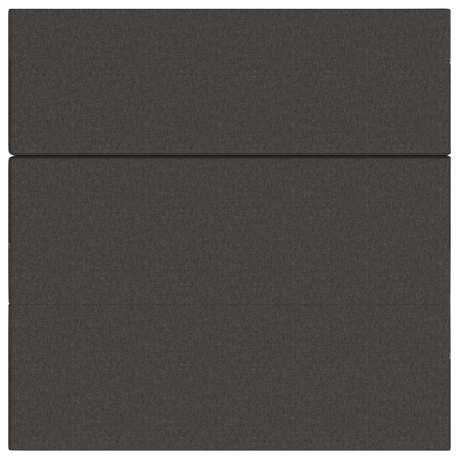 Sofa na razvlačenje 180 x 67 x 45 cm Tamnosiva