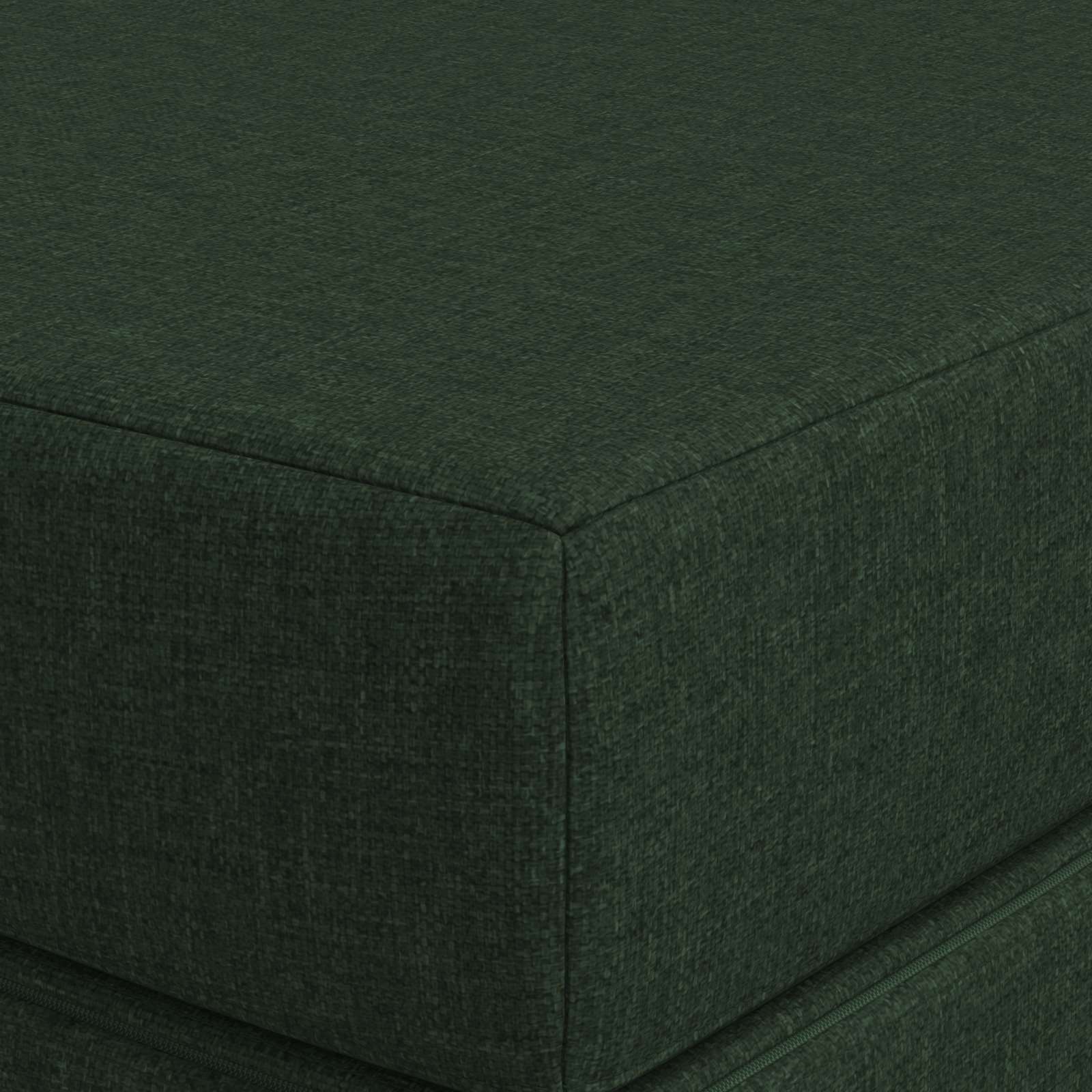 Sofa na razvlačenje 180 x 67 x 45 cm Tamnozelena