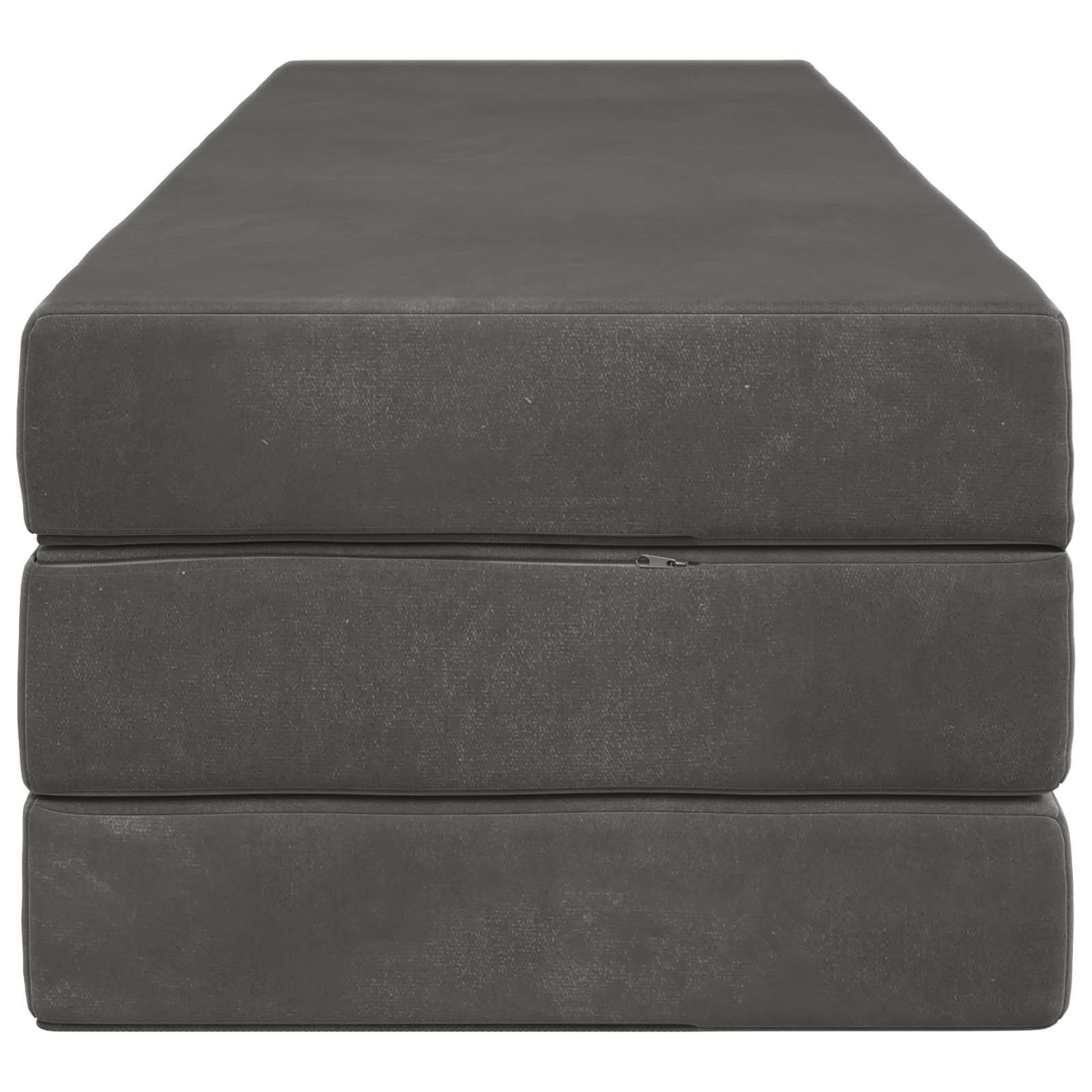 Sofa na razvlačenje 200 x 67 x 45 cm Tamnosiva