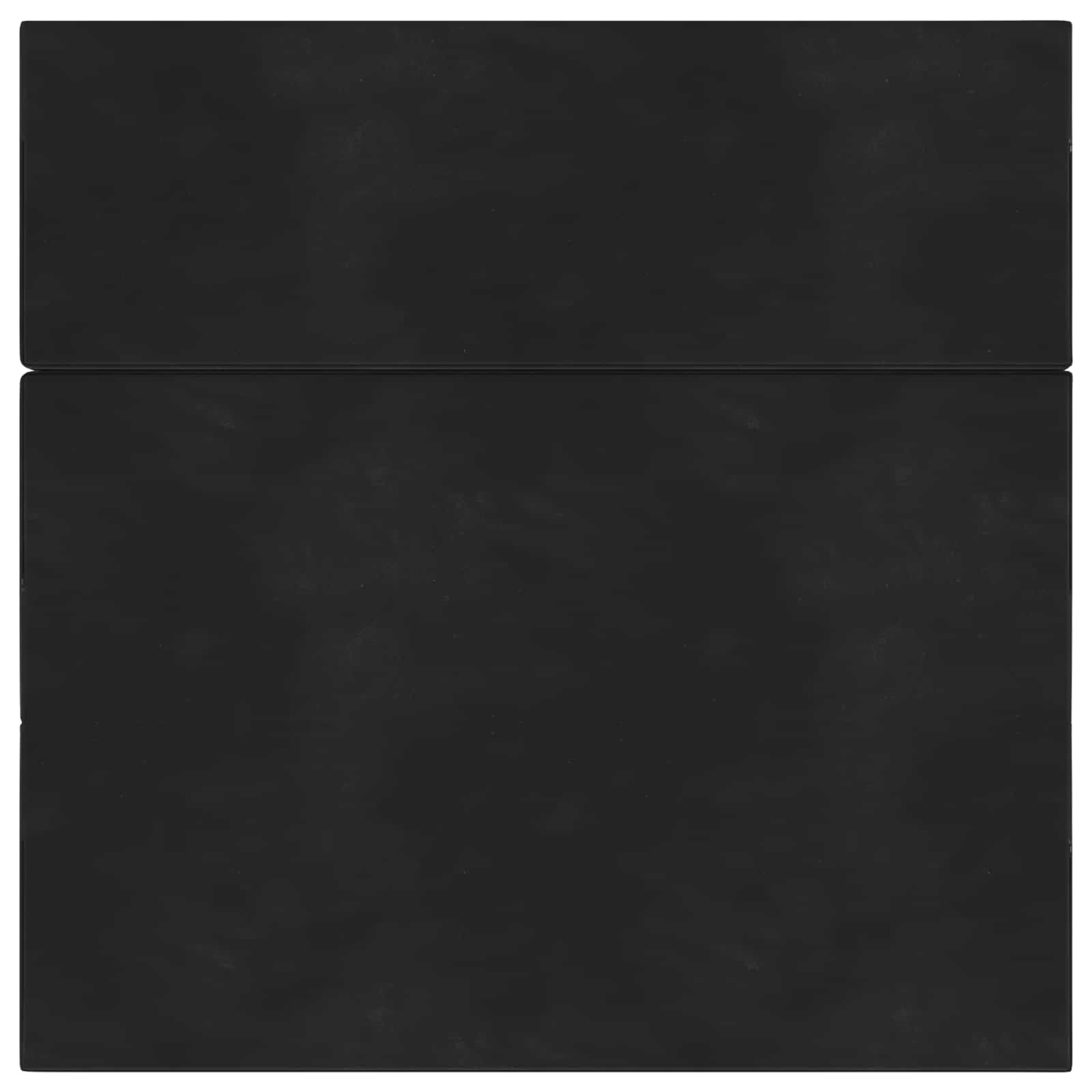 Sofa na razvlačenje 200 x 67 x 45 cm Crna