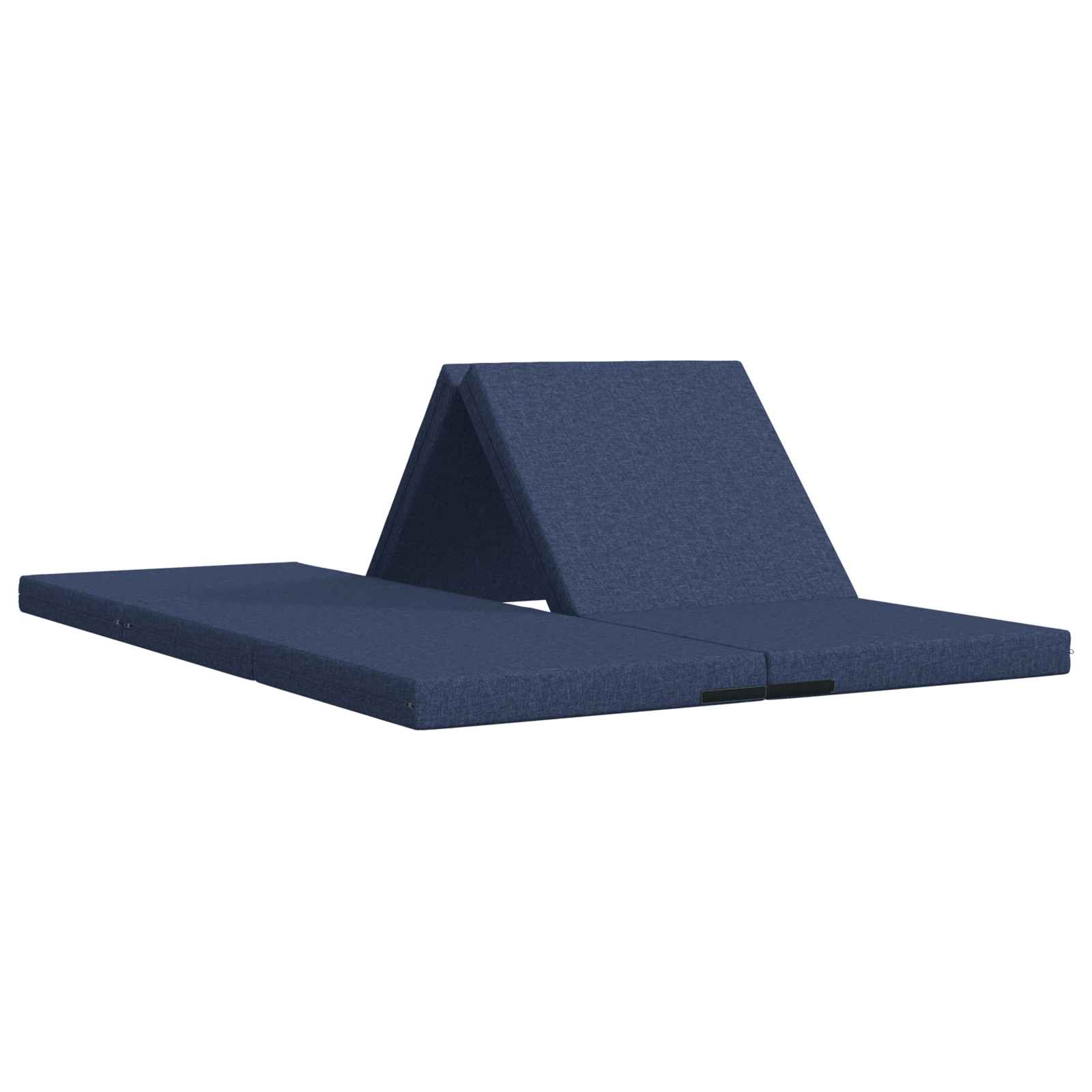 Sofa na razvlačenje 140 x 67 x 45 cm Plava
