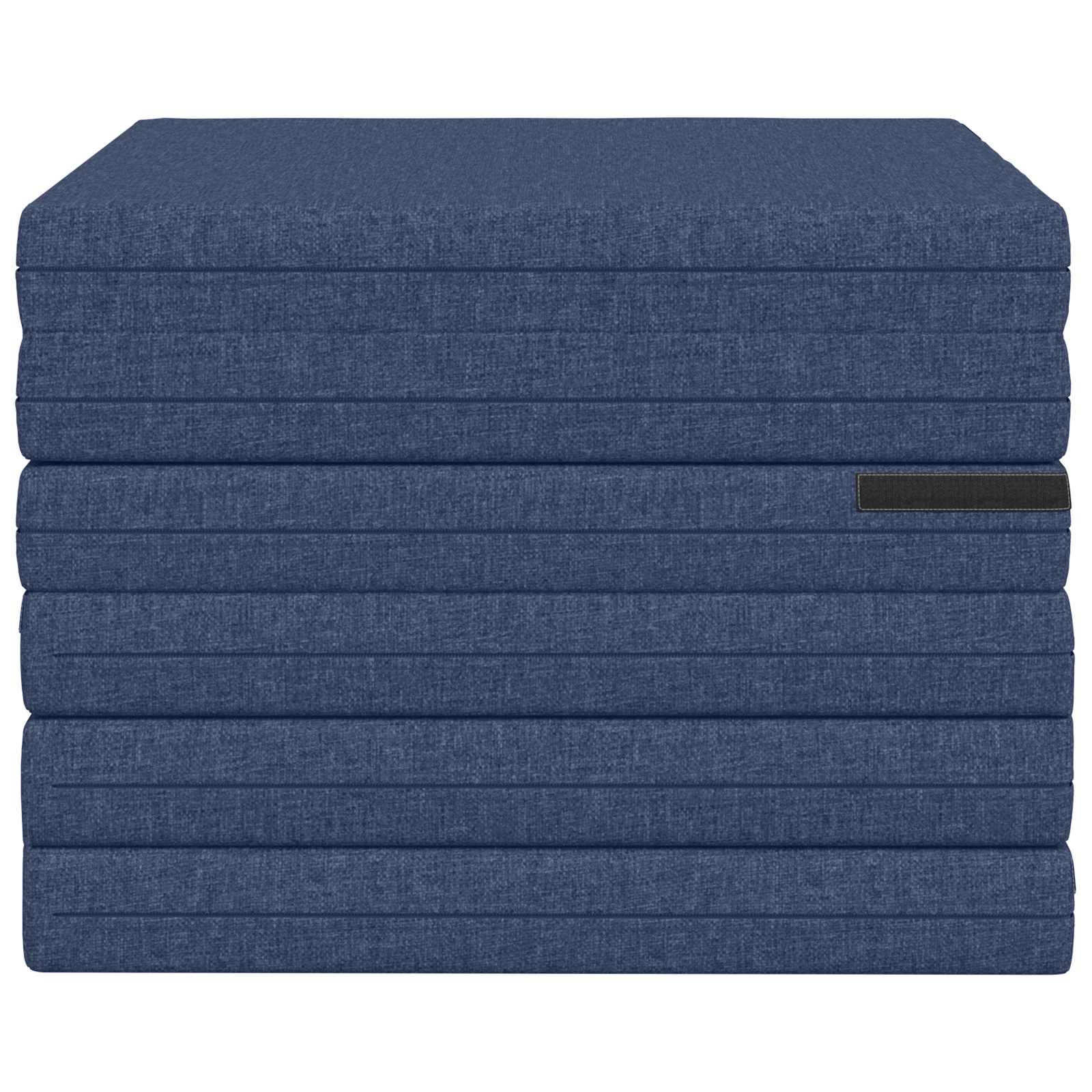 Sofa na razvlačenje 140 x 67 x 45 cm Plava