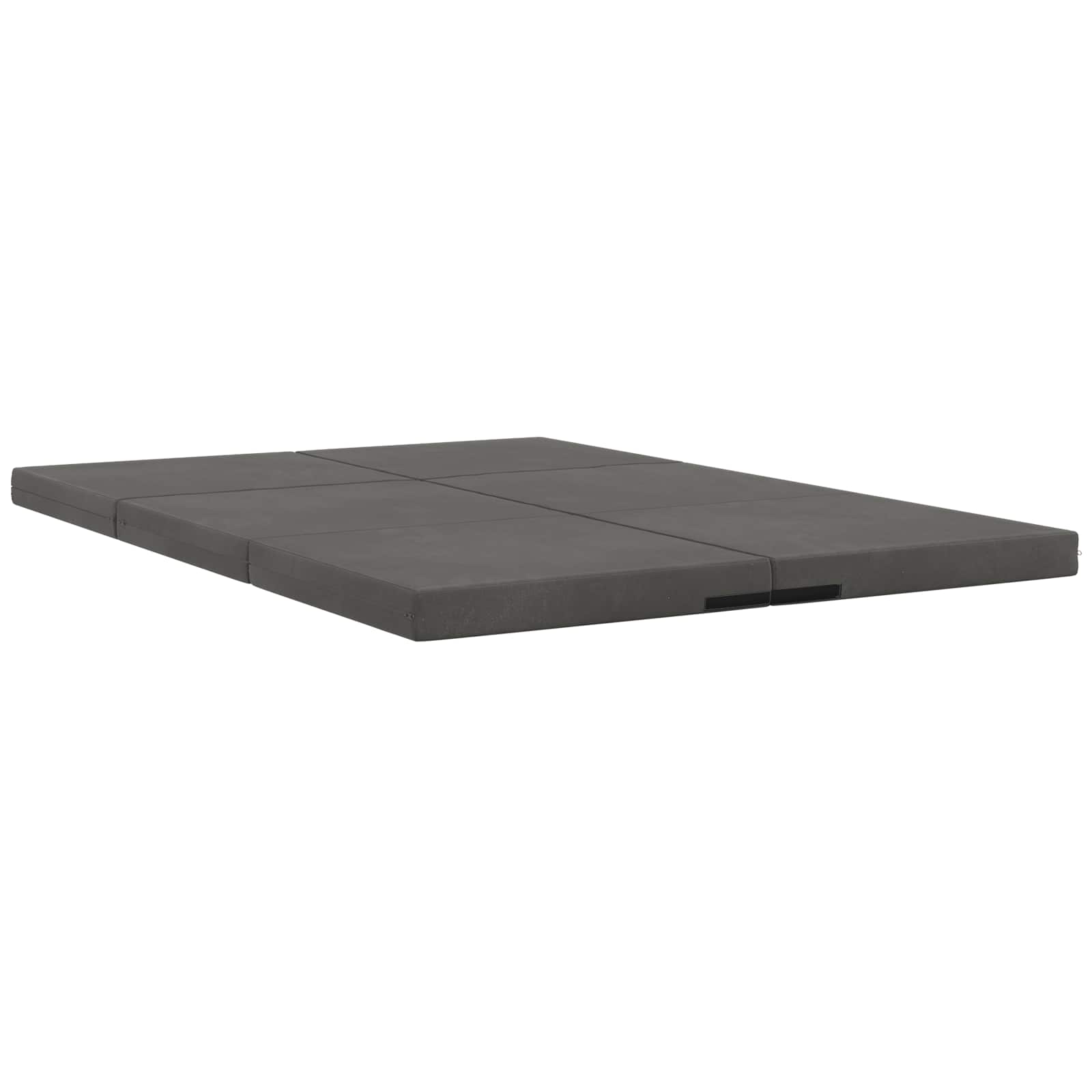 Sofa na razvlačenje 140 x 67 x 45 cm Tamnosiva