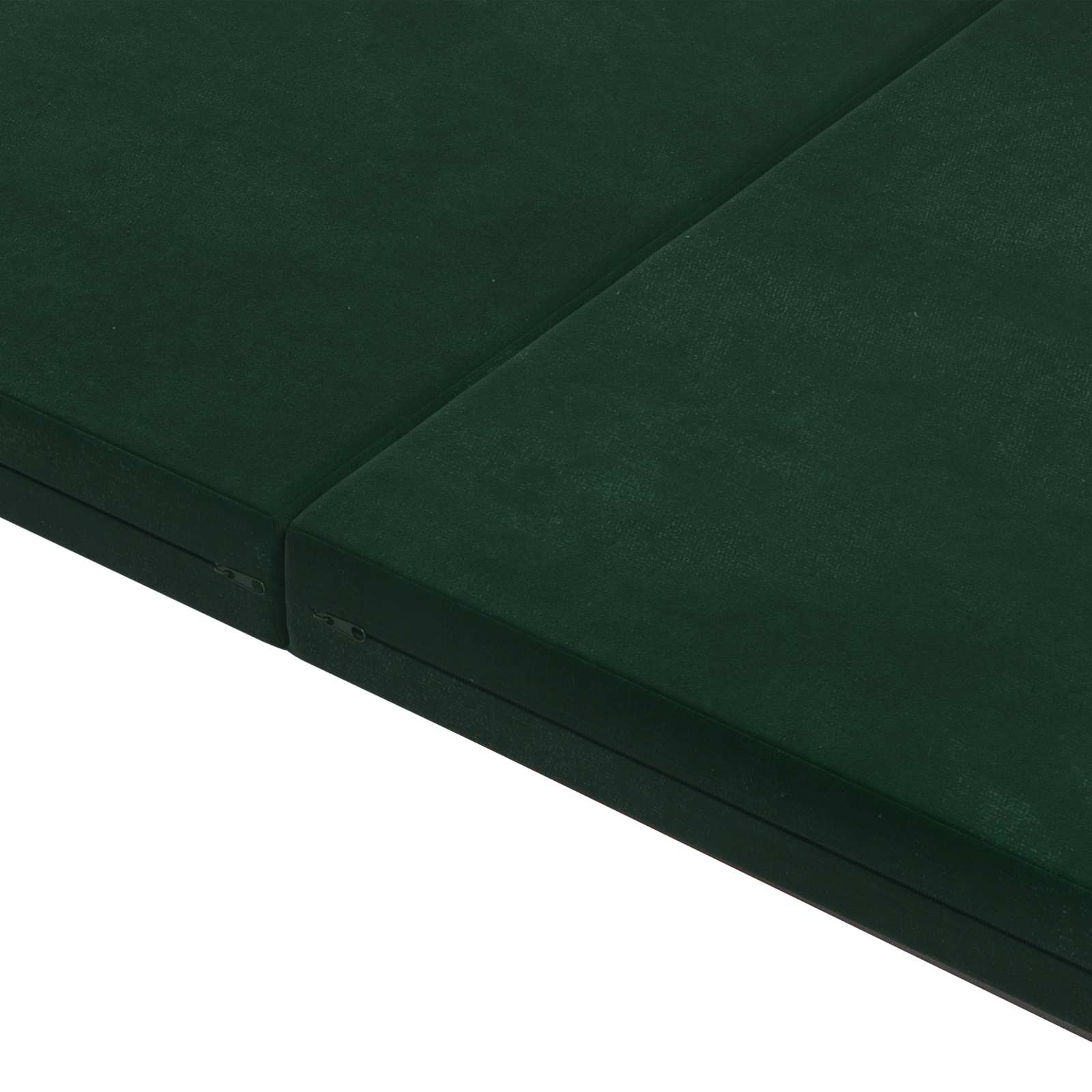 Sofa na razvlačenje 140 x 67 x 45 cm Tamnozelena