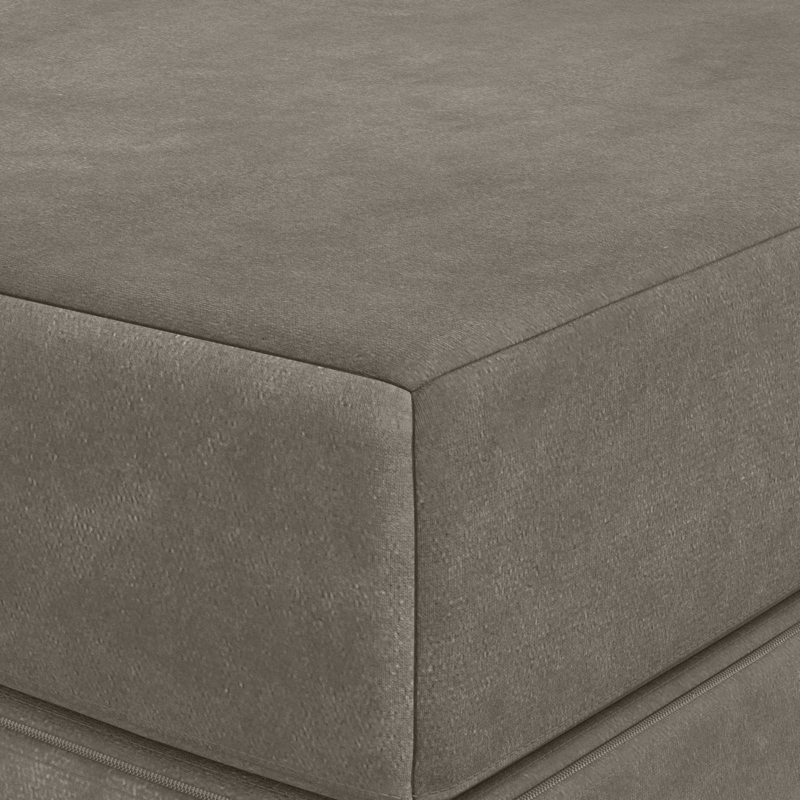 Sofa na razvlačenje 160 x 67 x 45 cm Svjetlosiva