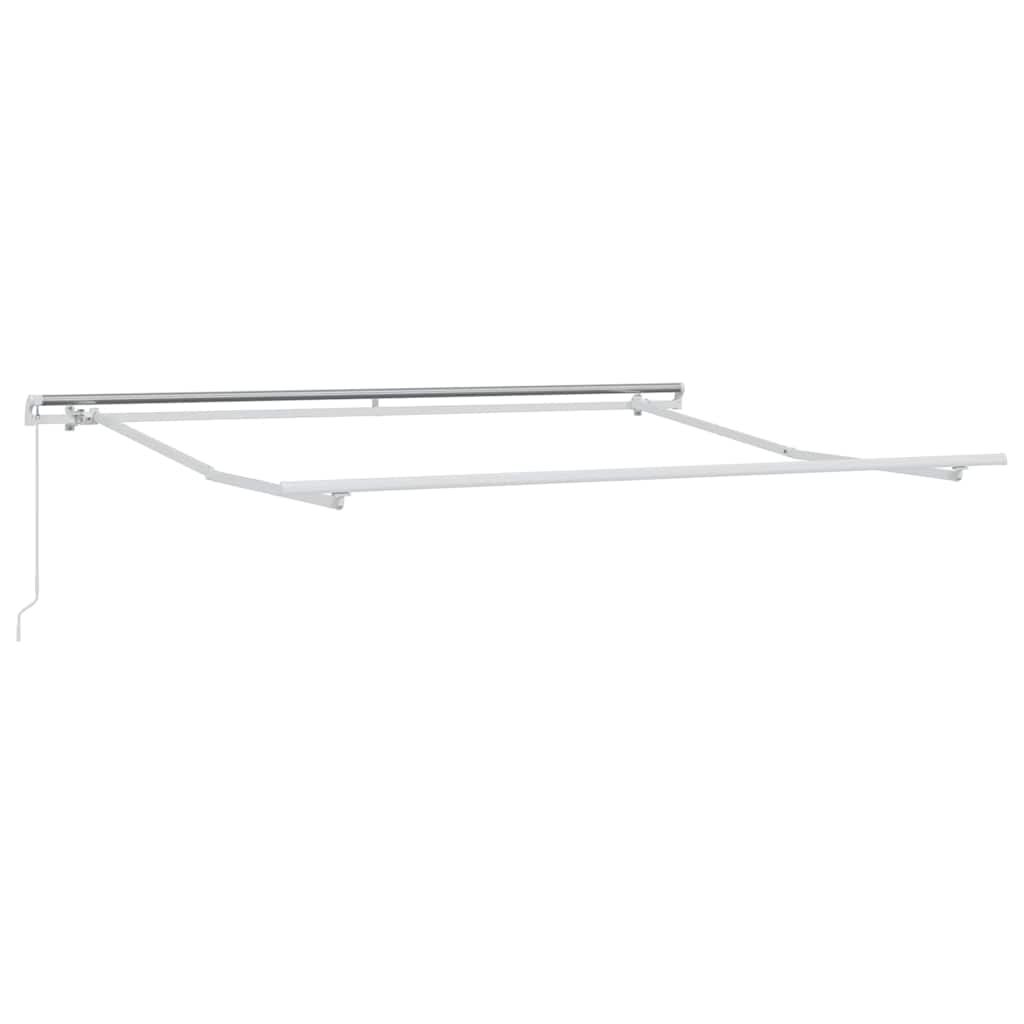 Skrovita tenda Narančasta i smeđa 350 x 250 cm