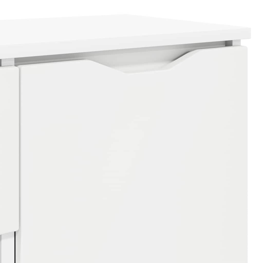 Kreveta s ladicama Bijelo 100 x 30 x 65,6 Konstruirano drvo