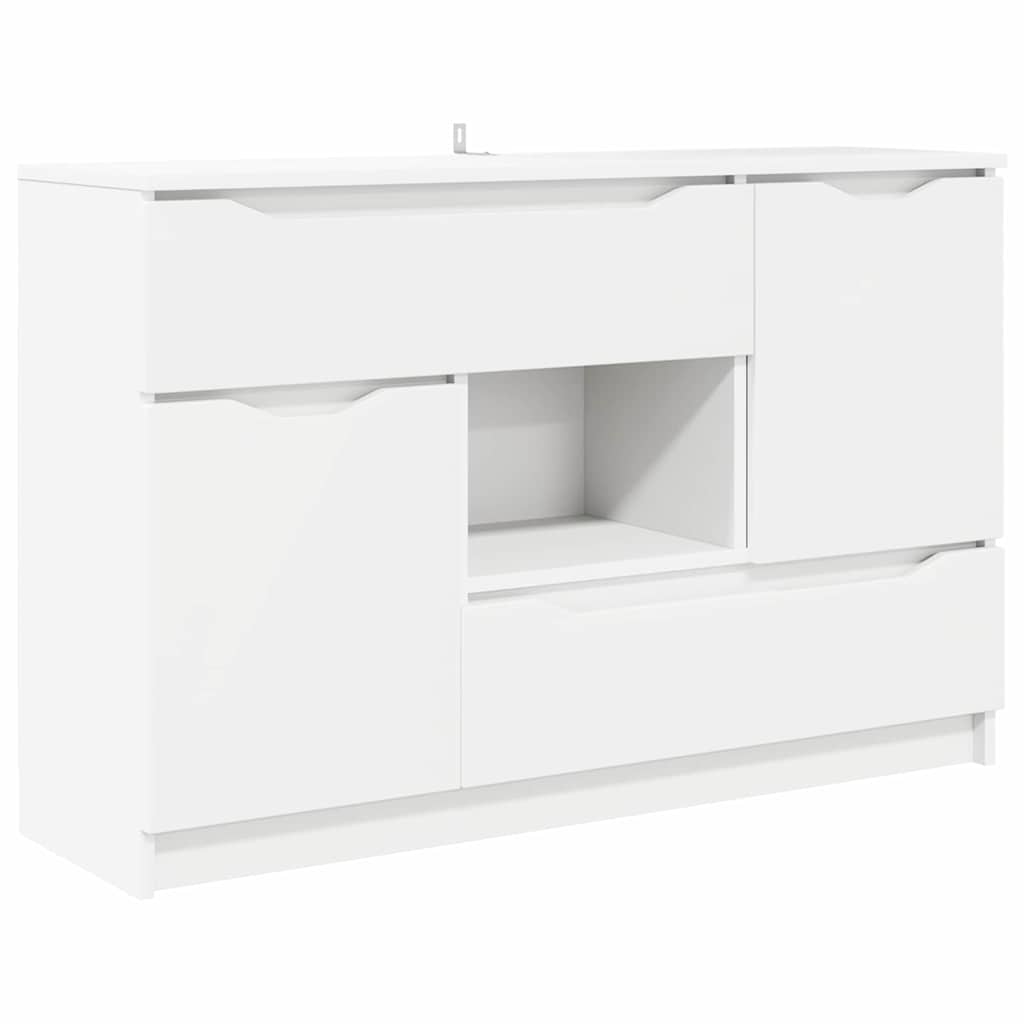 Kreveta s ladicama Bijelo 100 x 30 x 65,6 Konstruirano drvo