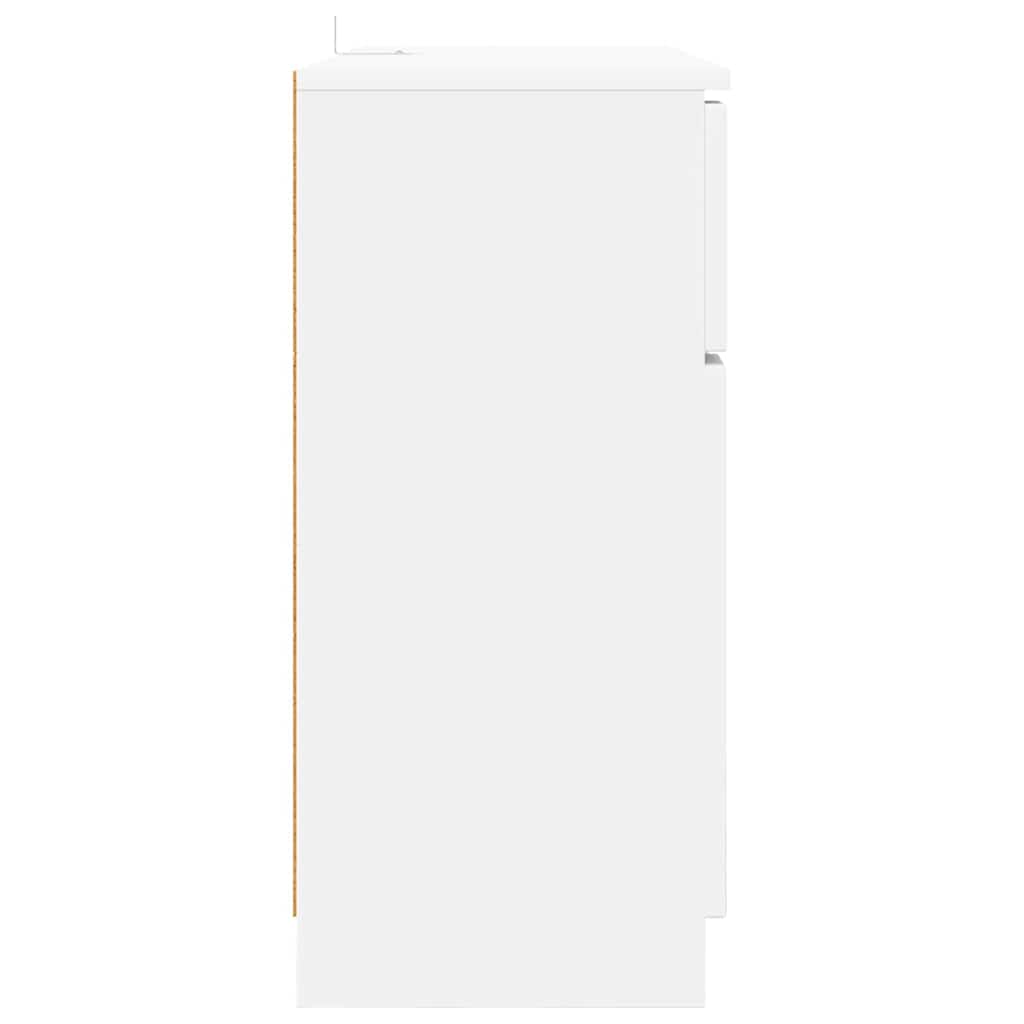 Kreveta s ladicama Bijelo 100 x 30 x 65,6 Konstruirano drvo