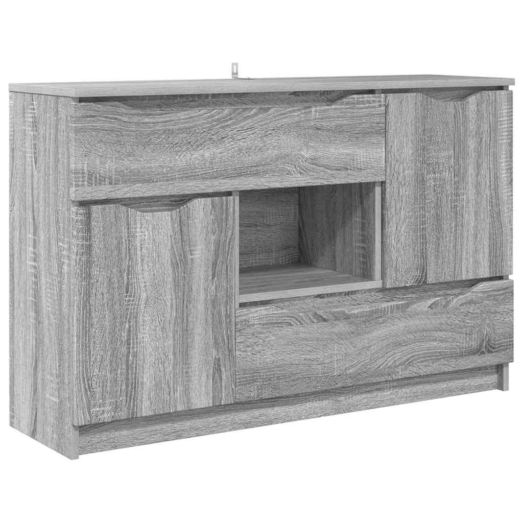 Kreveta Siva Sonoma 100 x 30 x 65,6 Konstruirano drvo