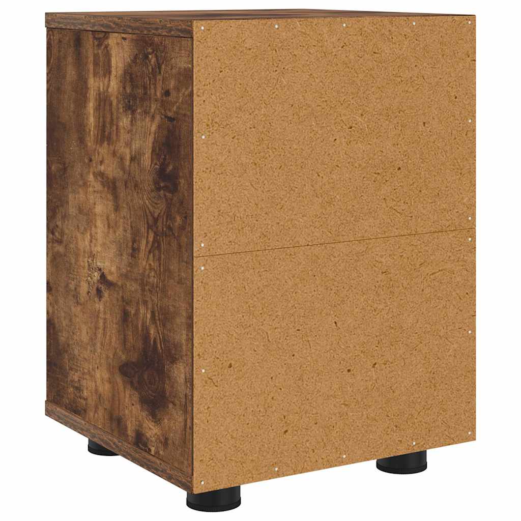 Noćni ormarići 2 pcs Dimljeni hrast 30,5 x 30 x 43 cm