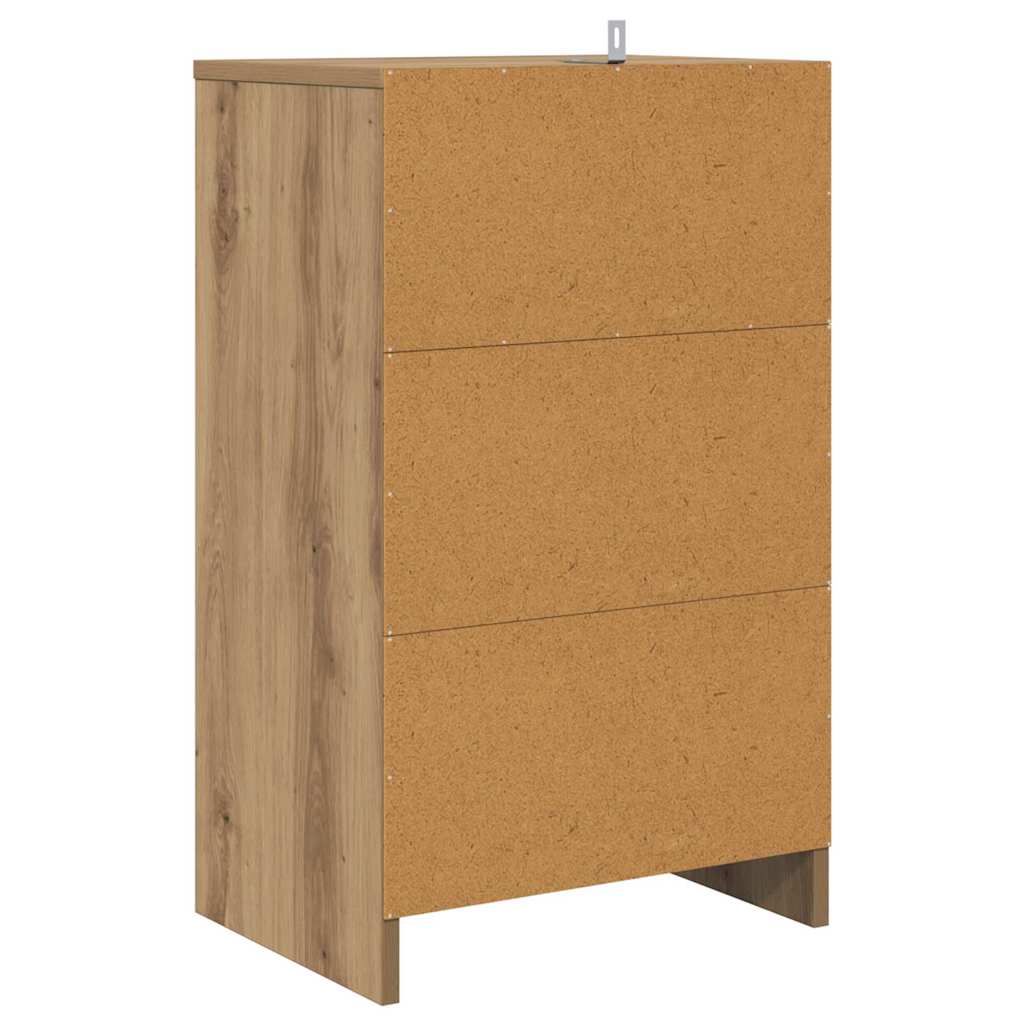 Noćni ormarići 2 pcs Umjetnički hrast 40 x 30 x 467 cm