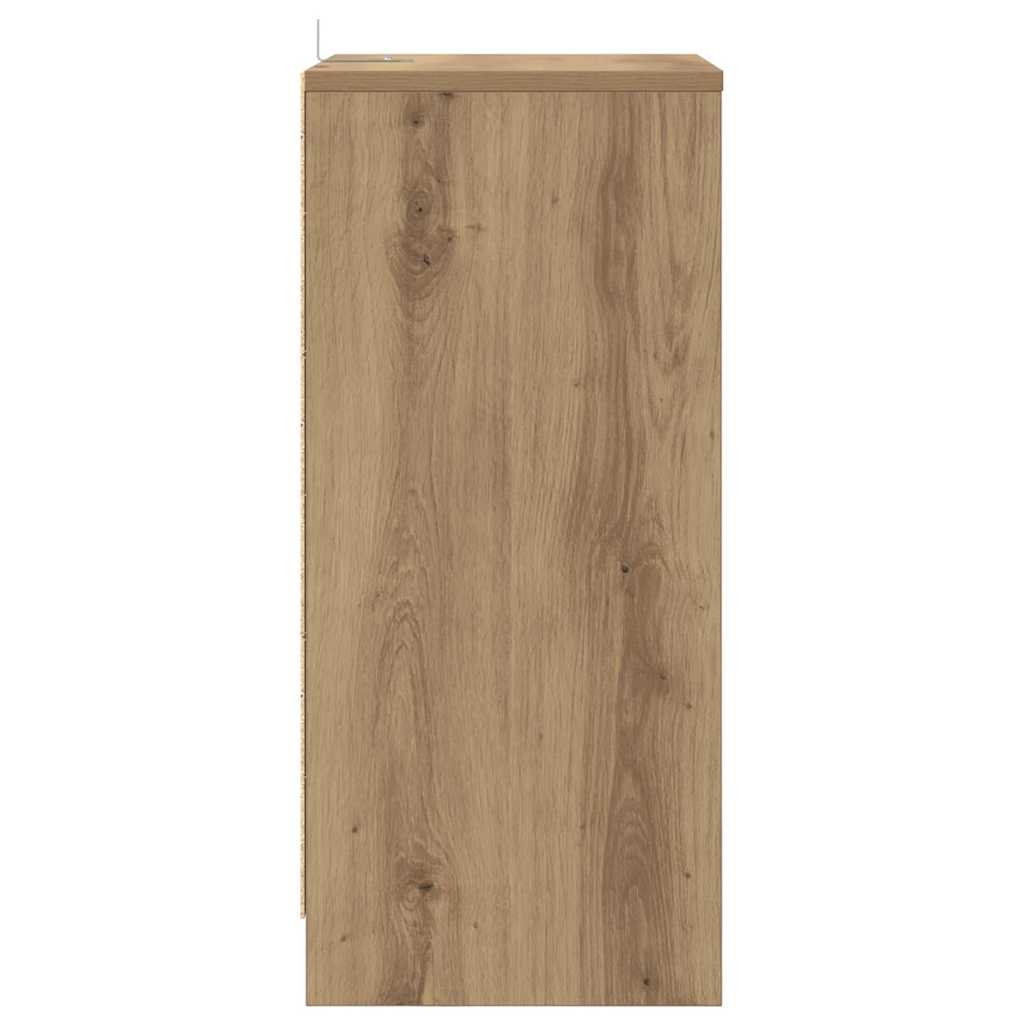 Noćni ormarići 2 pcs Umjetnički hrast 40 x 30 x 467 cm