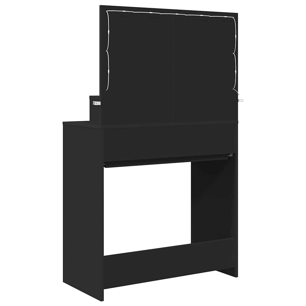 Stolovi za presvlačenje u spavaćoj sobi Crna 80 x 39,6 x 135 cm
