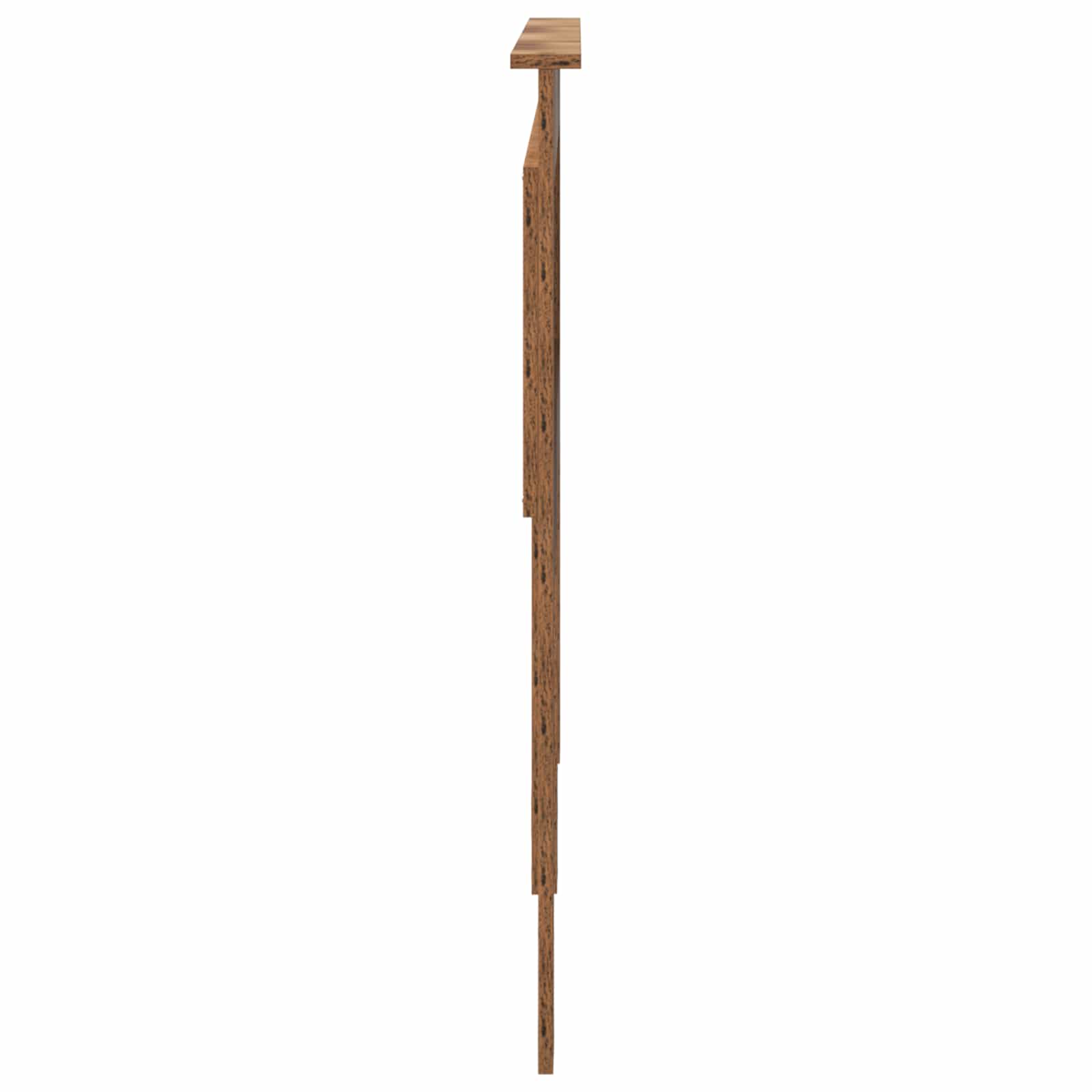 Uzglavlje s uzglavljem Staro drvo 160 cm Konstruirano drvo