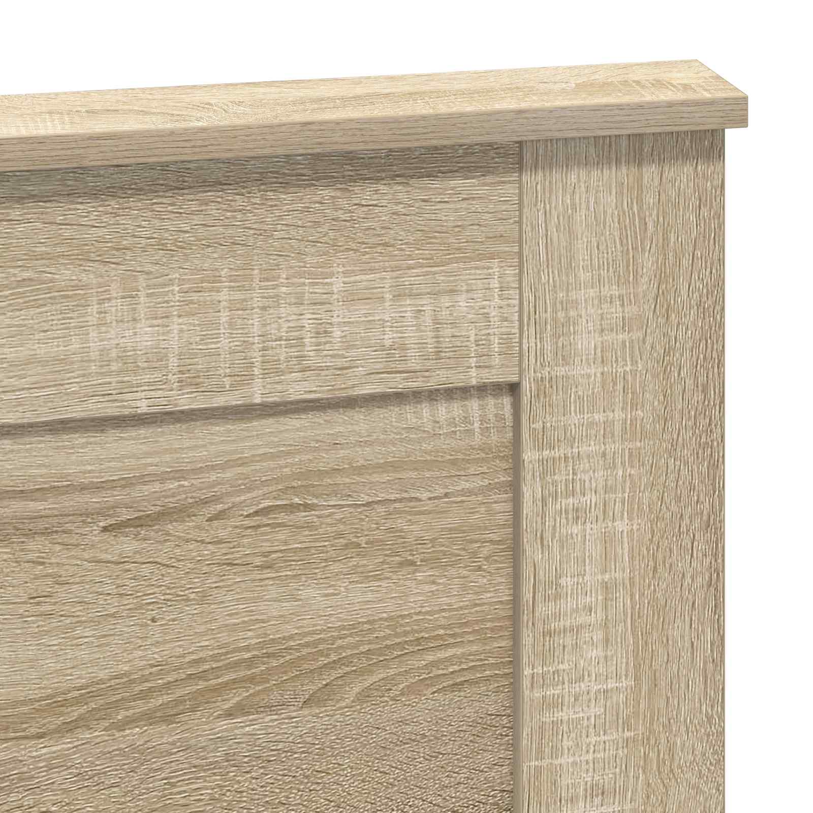 Uzglavlje s uzglavljem Sonoma hrast 120 cm Konstruirano drvo