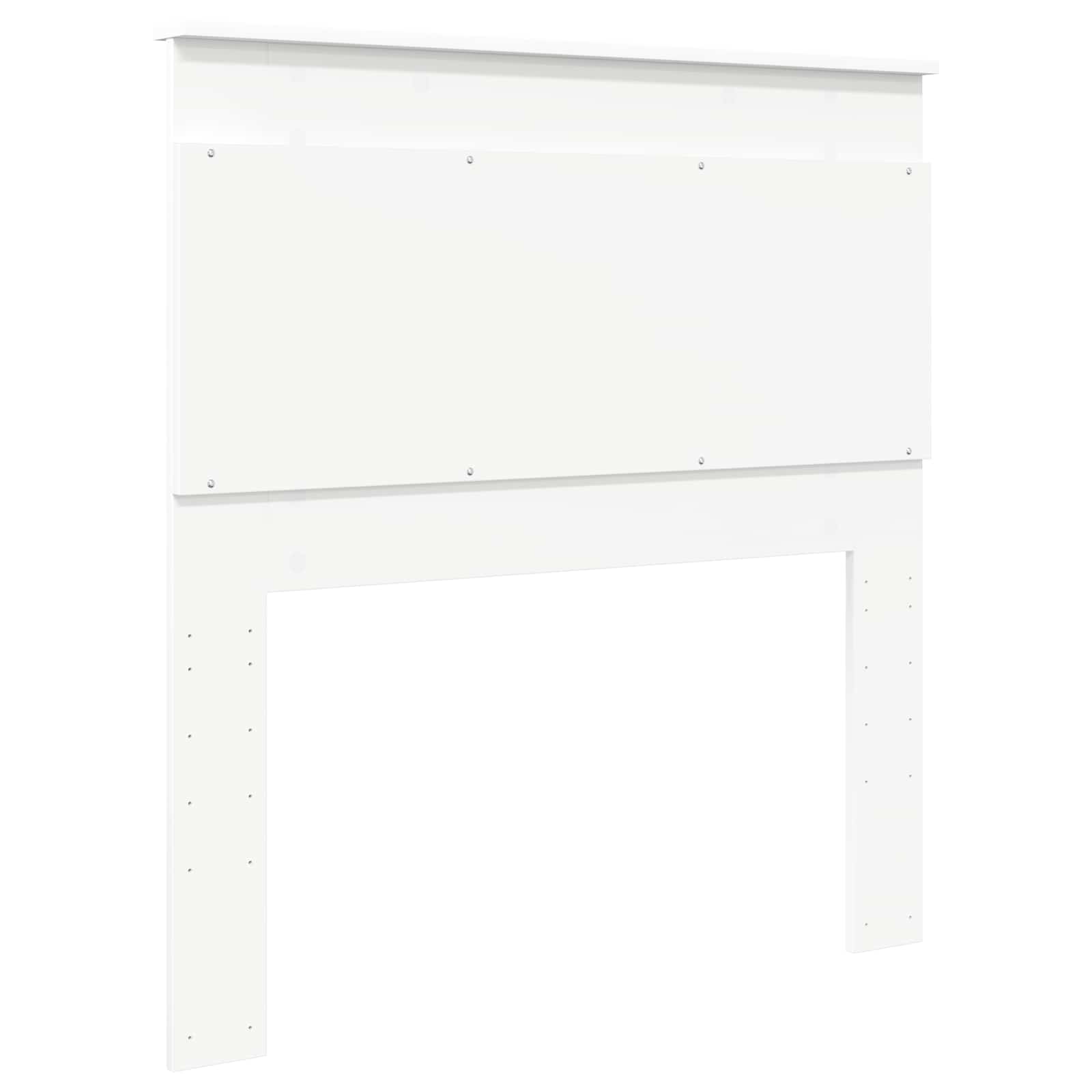 Uzglavlje s uzglavljem Bijelo 100 cm Konstruirano drvo