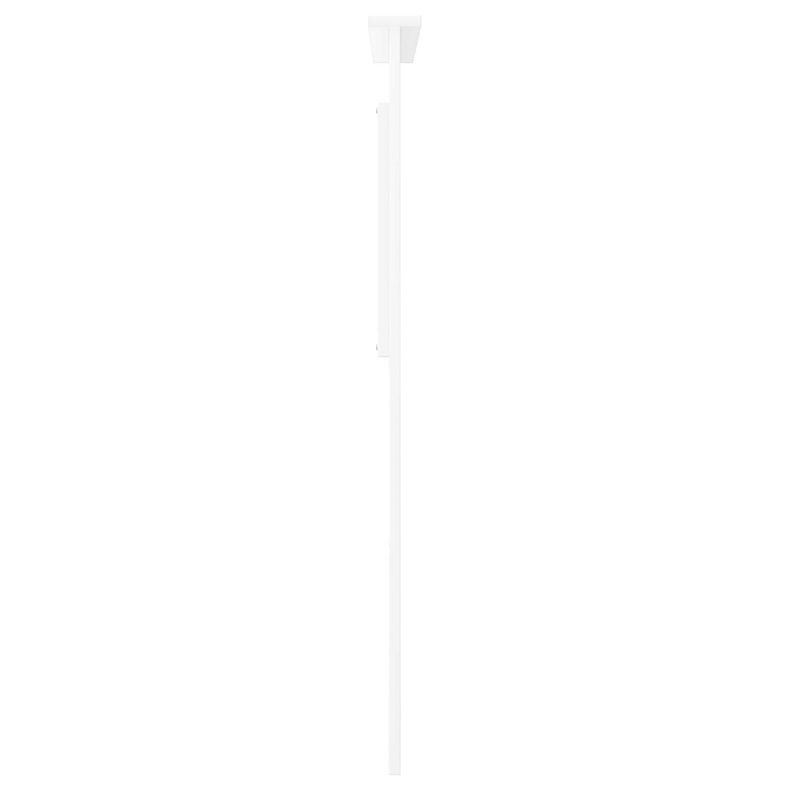 Uzglavlje s uzglavljem Bijelo 80 cm Konstruirano drvo