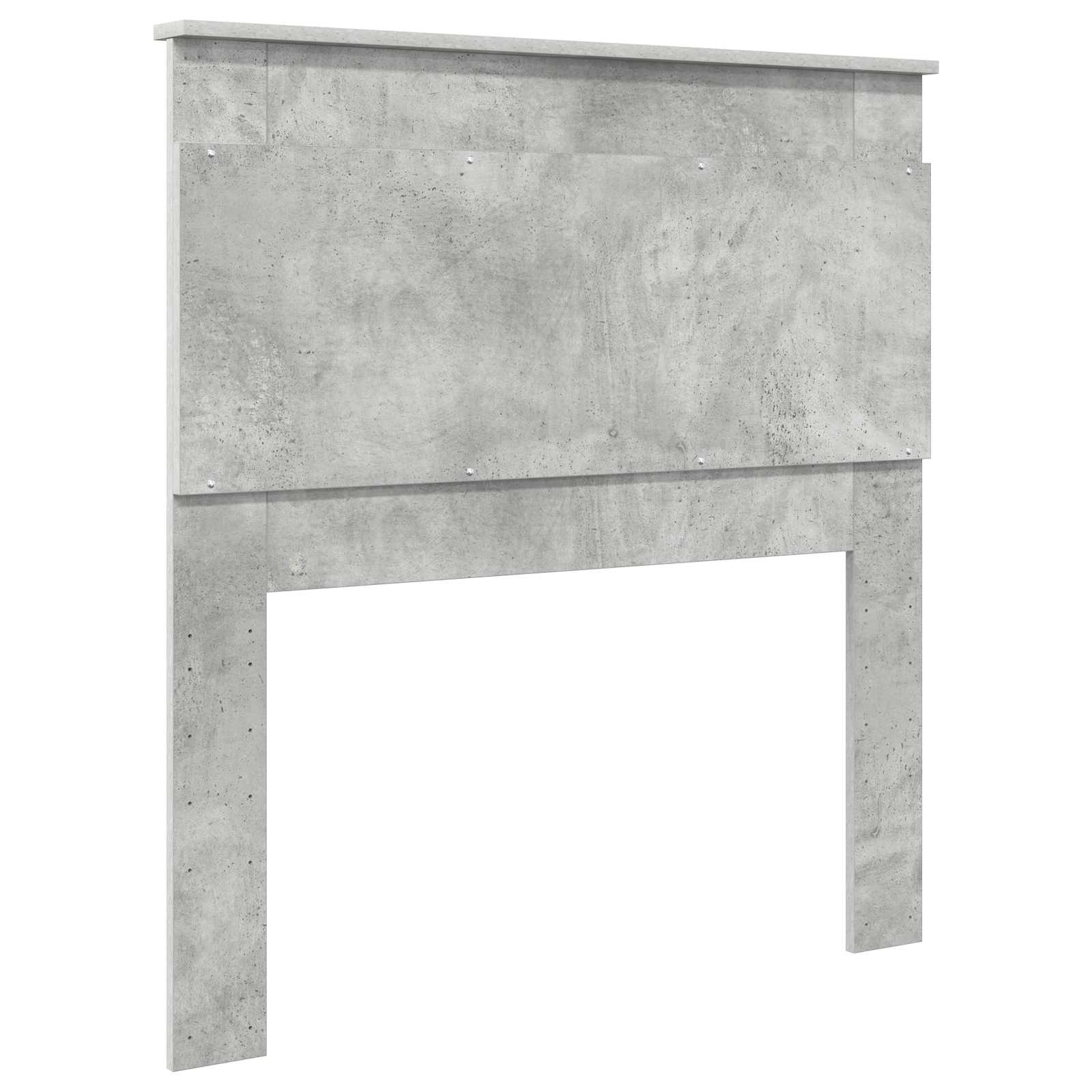 Uzglavlje s uzglavljem Betonski sivi 80 cm Konstruirano drvo