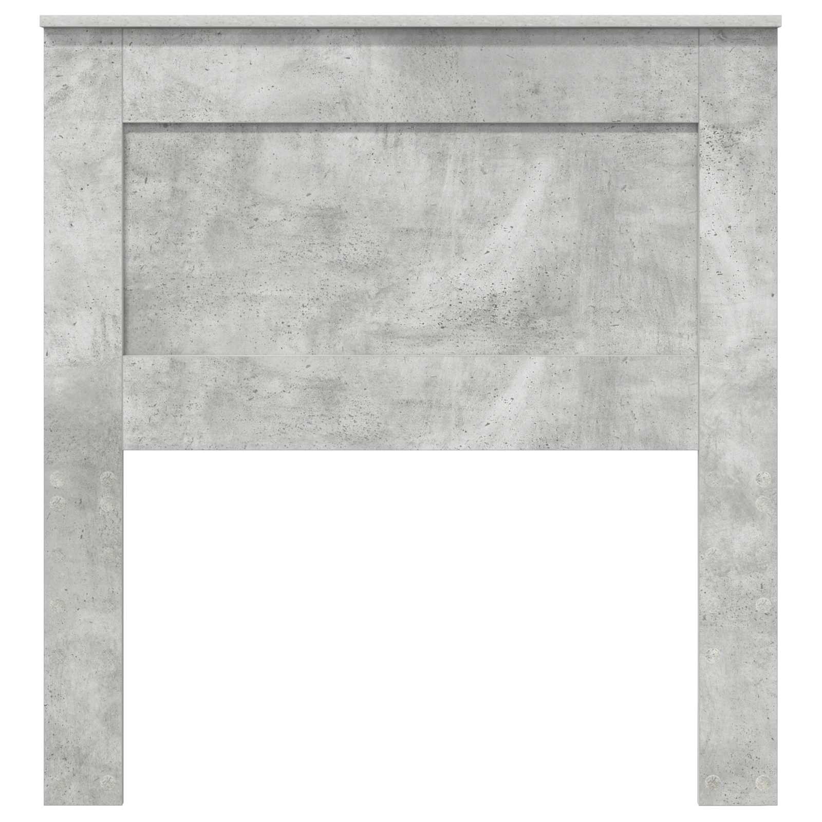 Uzglavlje s uzglavljem Betonski sivi 80 cm Konstruirano drvo