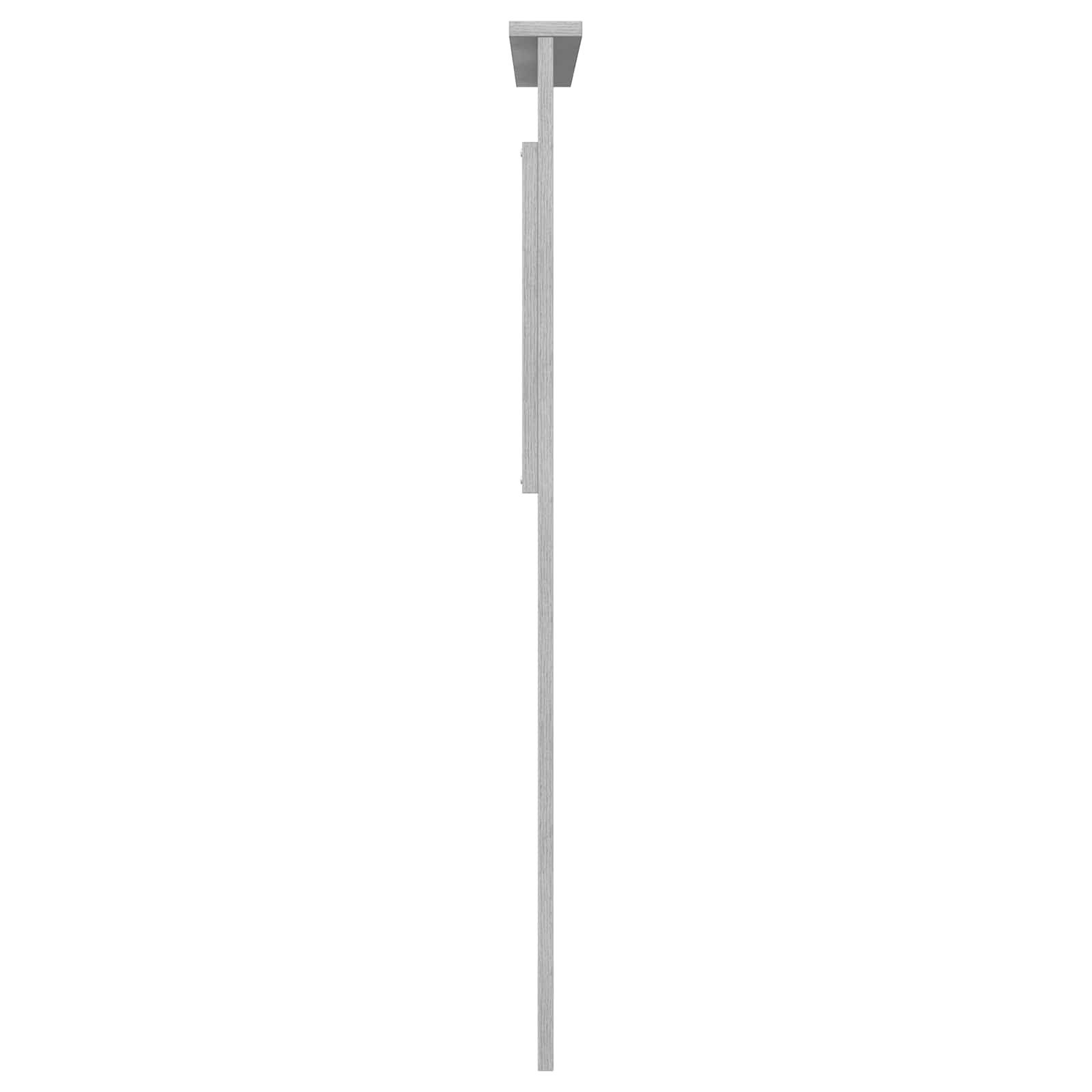 Uzglavlje s uzglavljem Siva Sonoma 75 cm Konstruirano drvo