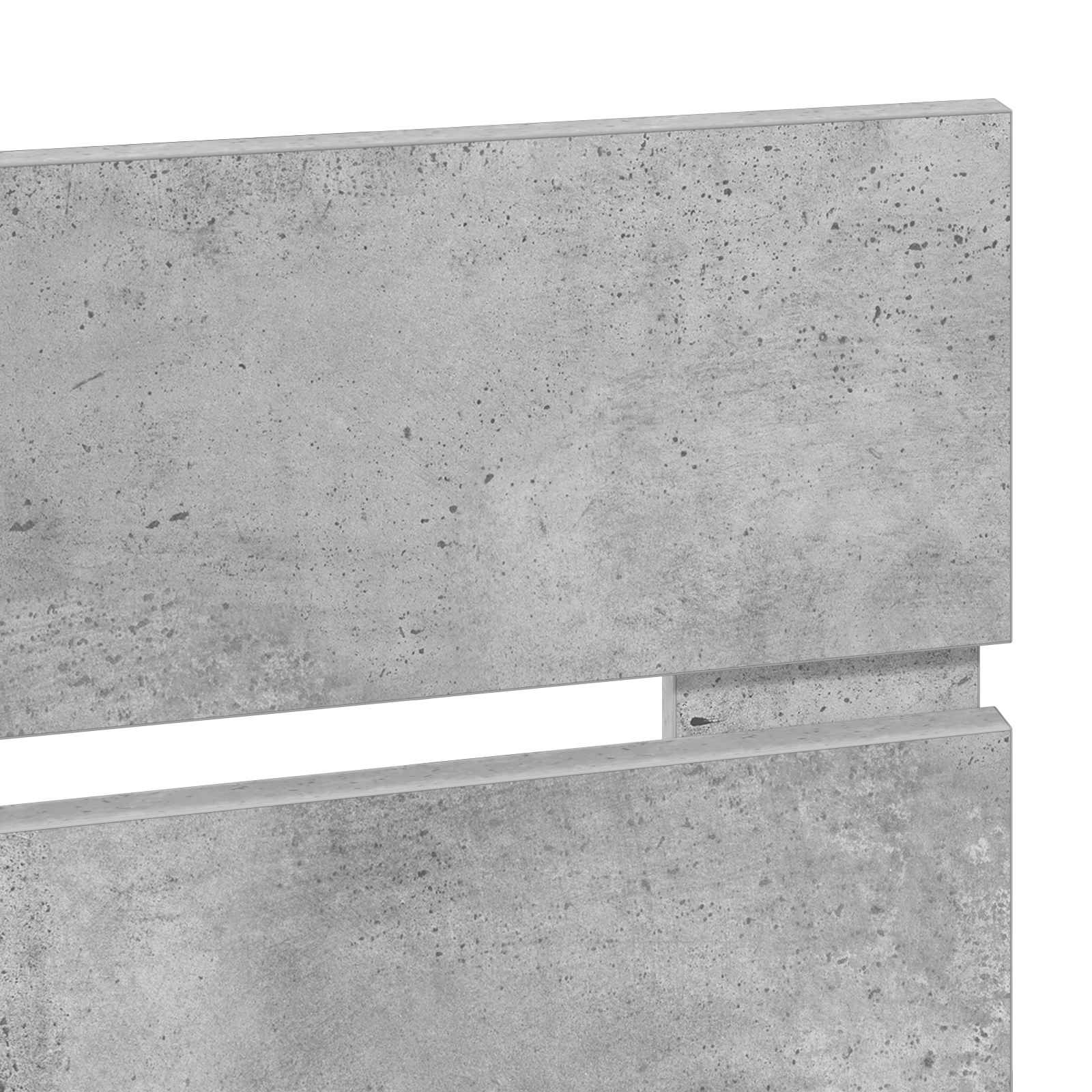 Uzglavlje Betonski sivi 100 cm Konstruirano drvo