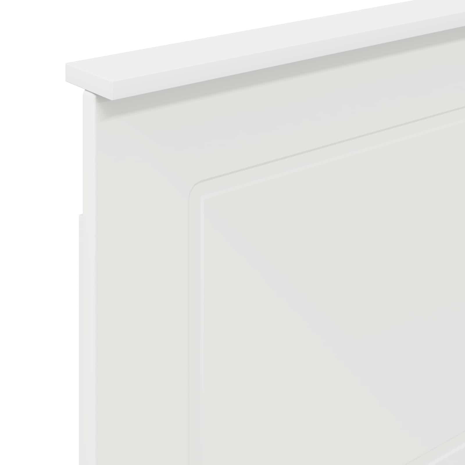 Uzglavlje Bijeli 100 cm Konstrukcijsko drvo