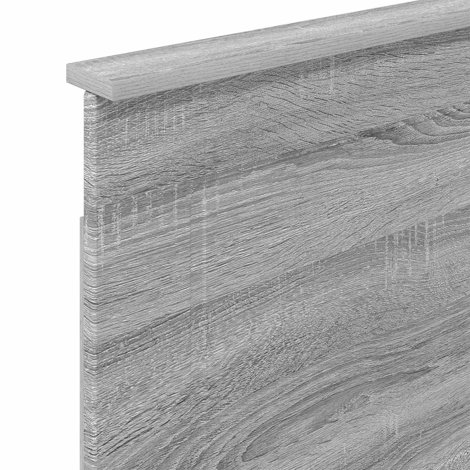 Uzglavlje Sivi Sonoma 100 cm Konstrukcijsko drvo